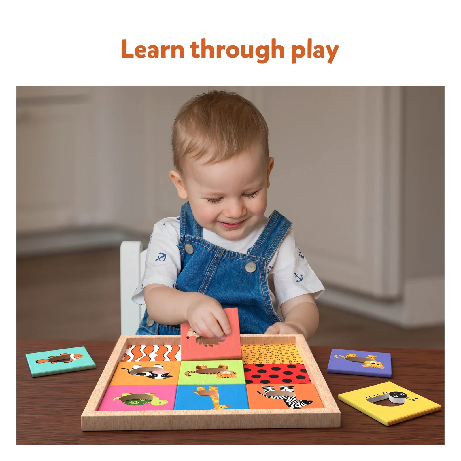 Animal Pattern Puzzle Set | Educational Matching & Learning Game (ages 18 months+) - Image 5