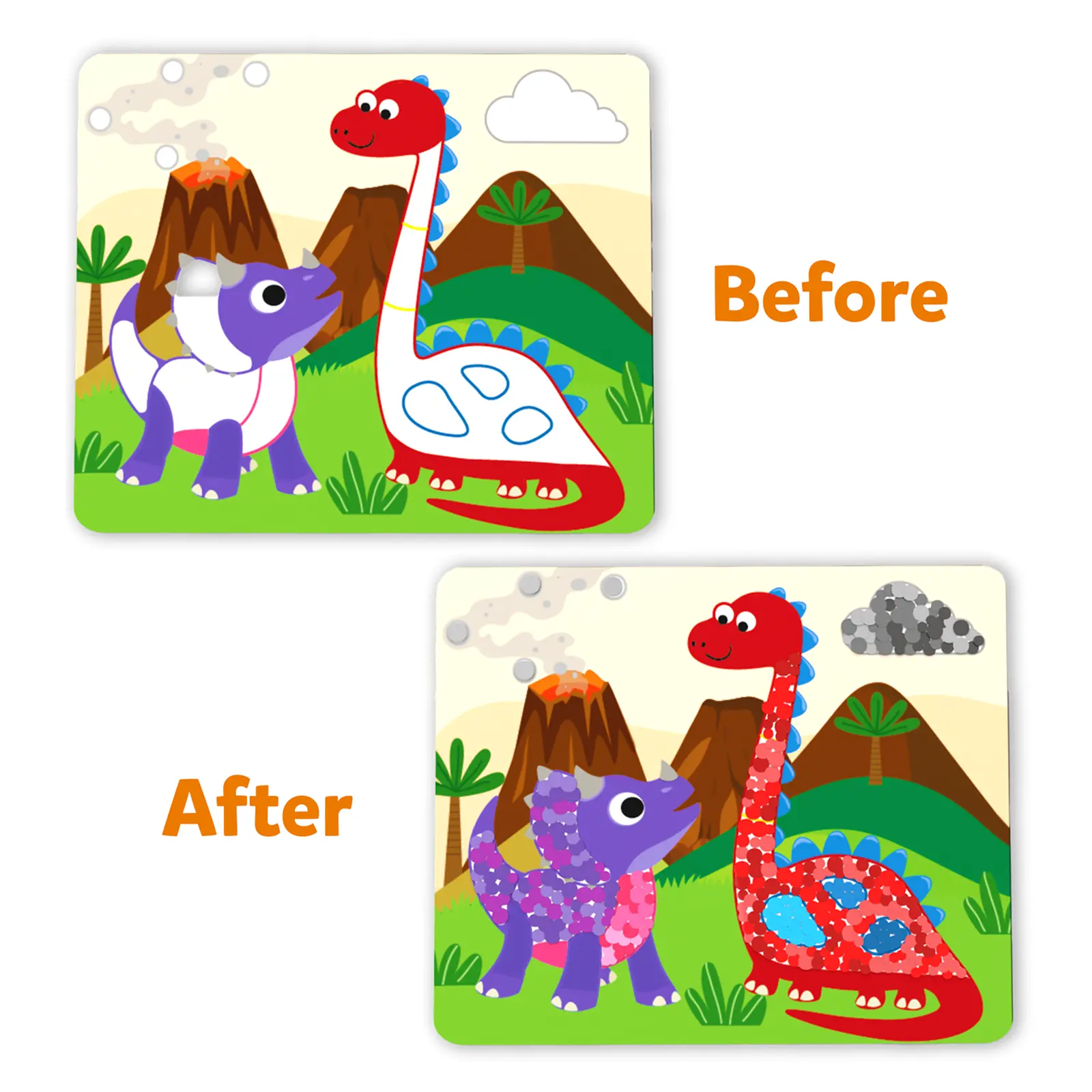 Dot it!: World of Dinosaurs | No mess sticker art (ages 3-7) - Image 5