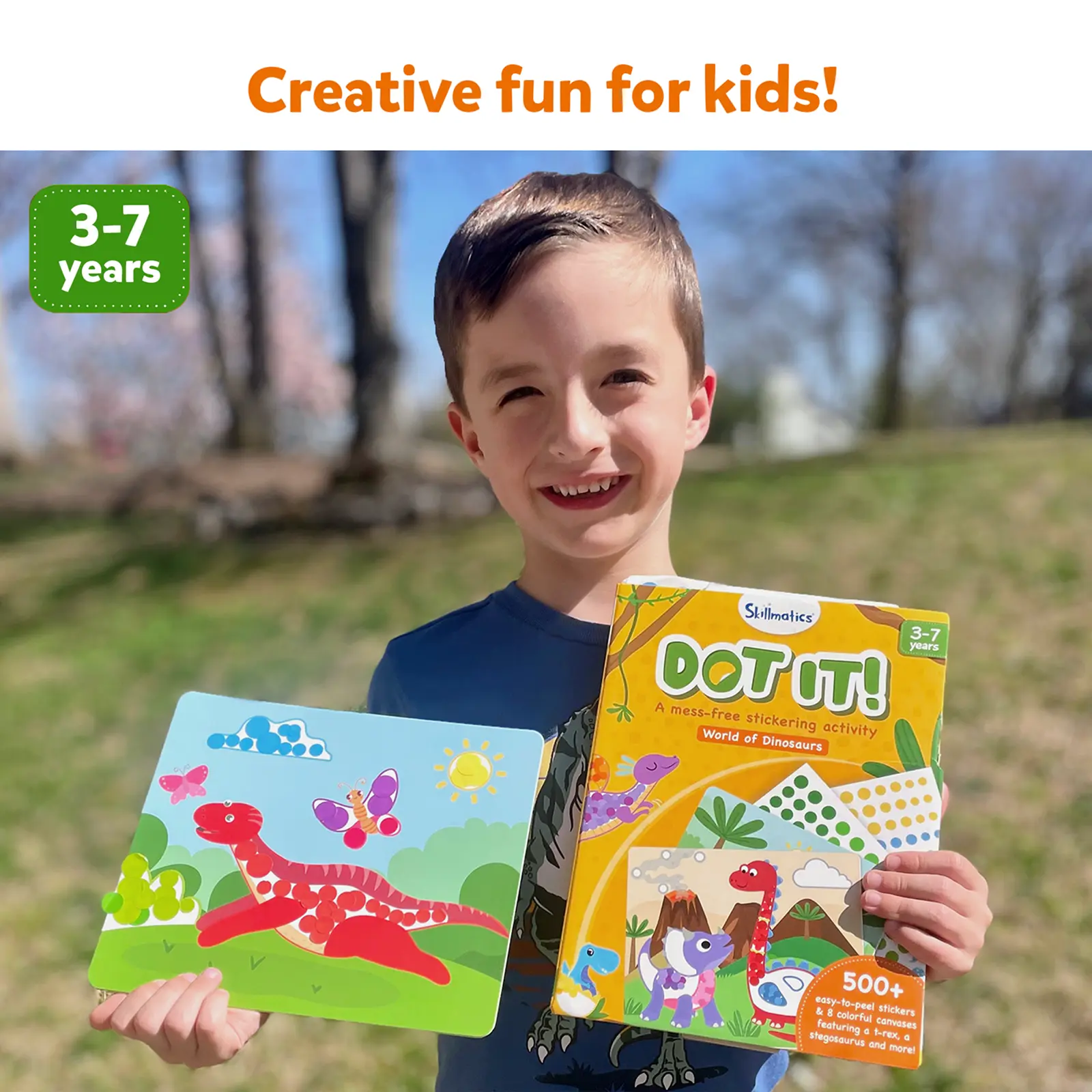 Dot it!: World of Dinosaurs | No mess sticker art (ages 3-7) - Image 6