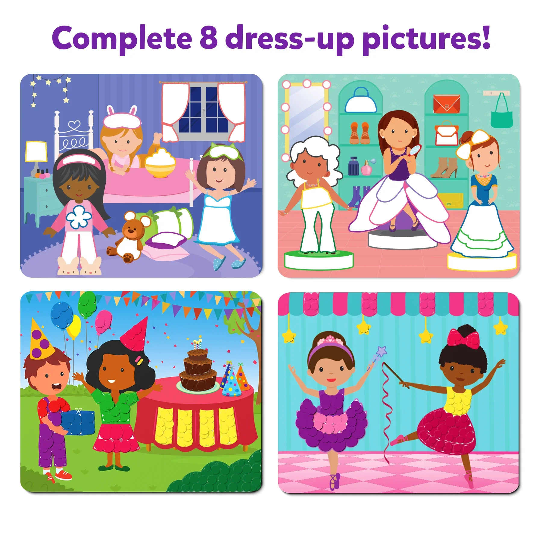 Dot it!: Dress Up | No mess sticker art (ages 3-7) - Image 4