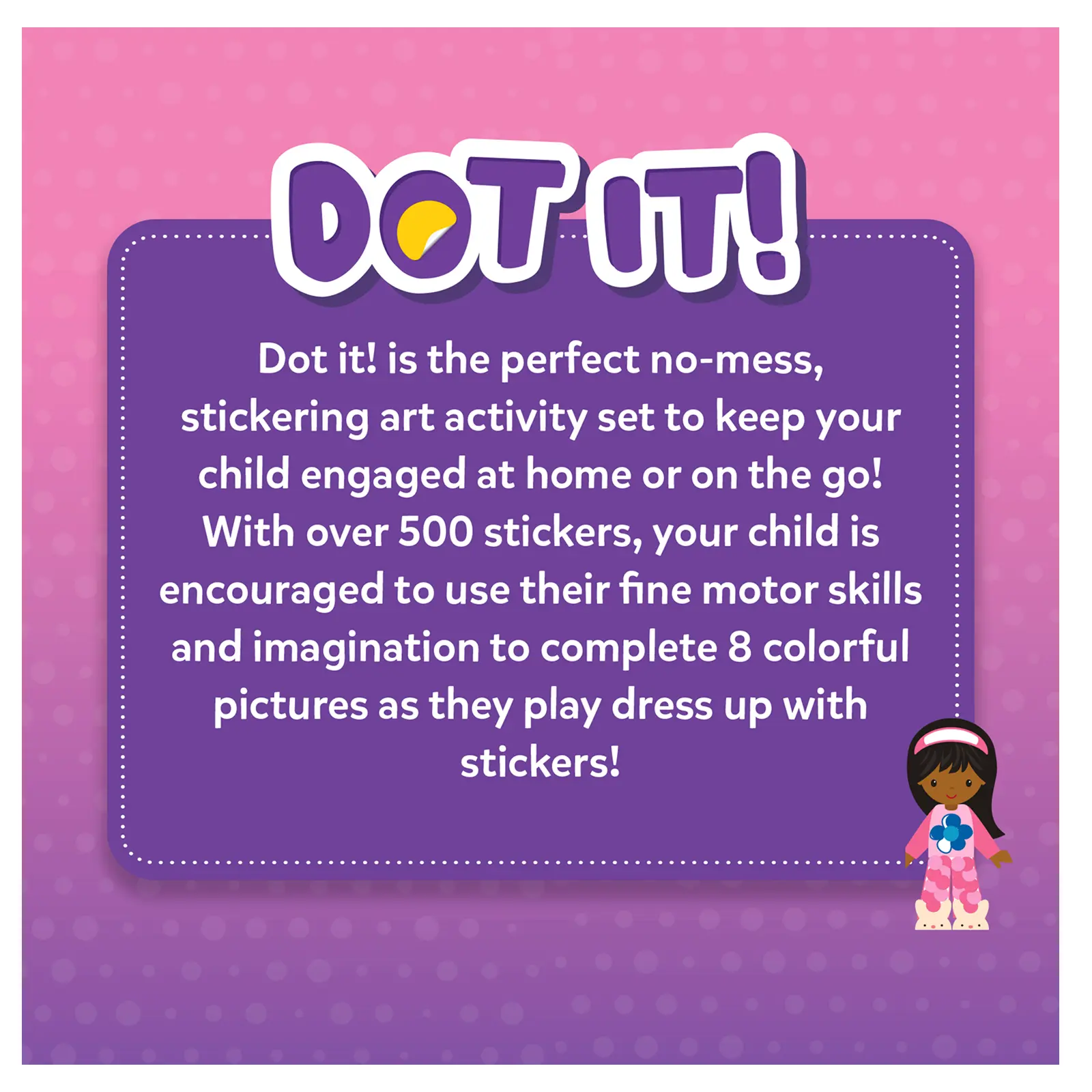 Dot it!: Dress Up | No mess sticker art (ages 3-7) - Image 6