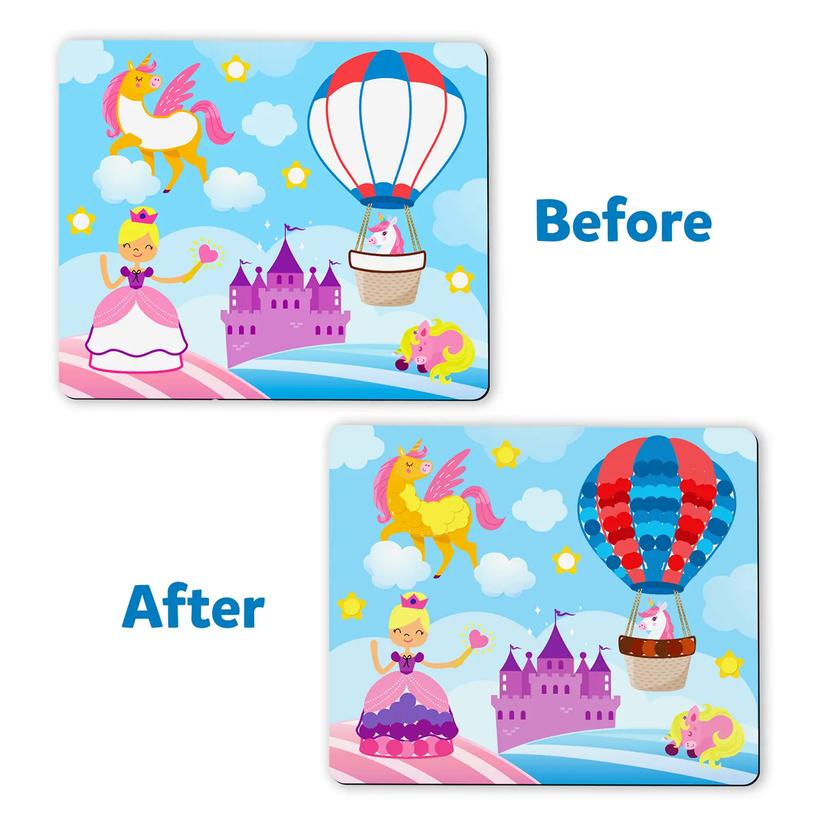 Dot it!: Unicorns & Princesses | No mess sticker art (ages 3-7) - Image 5
