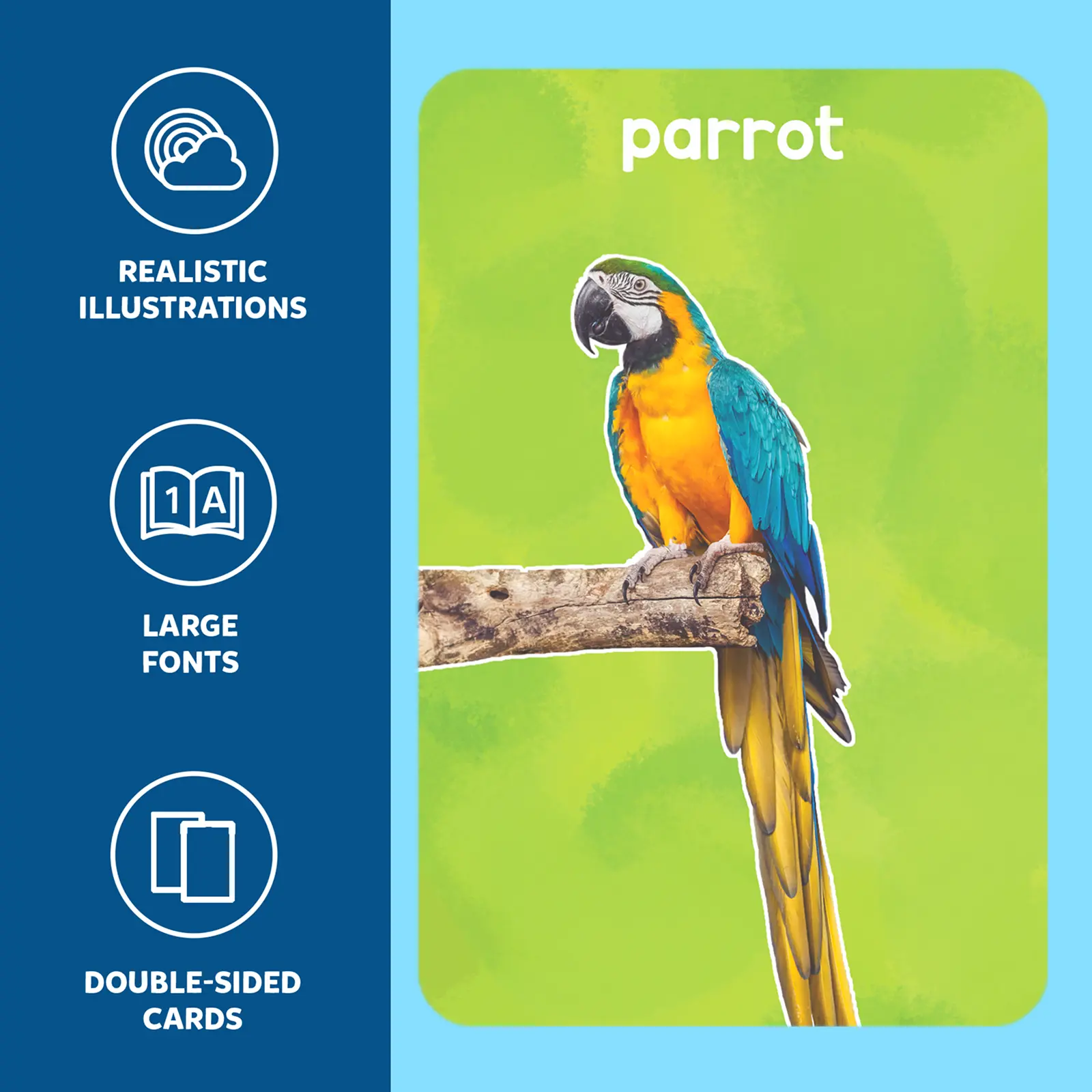Flash Cards for toddlers: First 100 Animals (ages 1-4) - Image 6