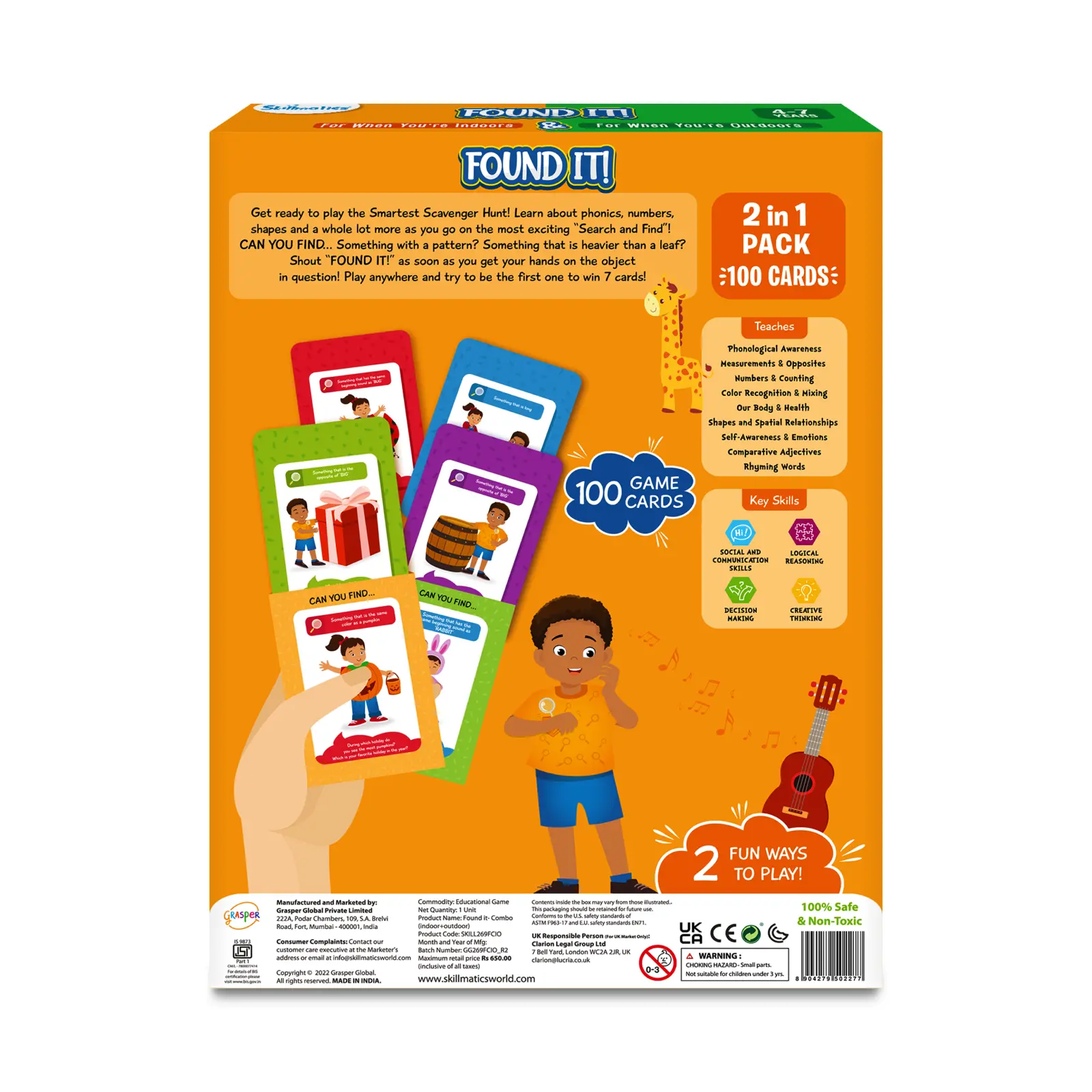 Found It! Combo: Indoor + Outdoor (ages 4-7) - Image 10