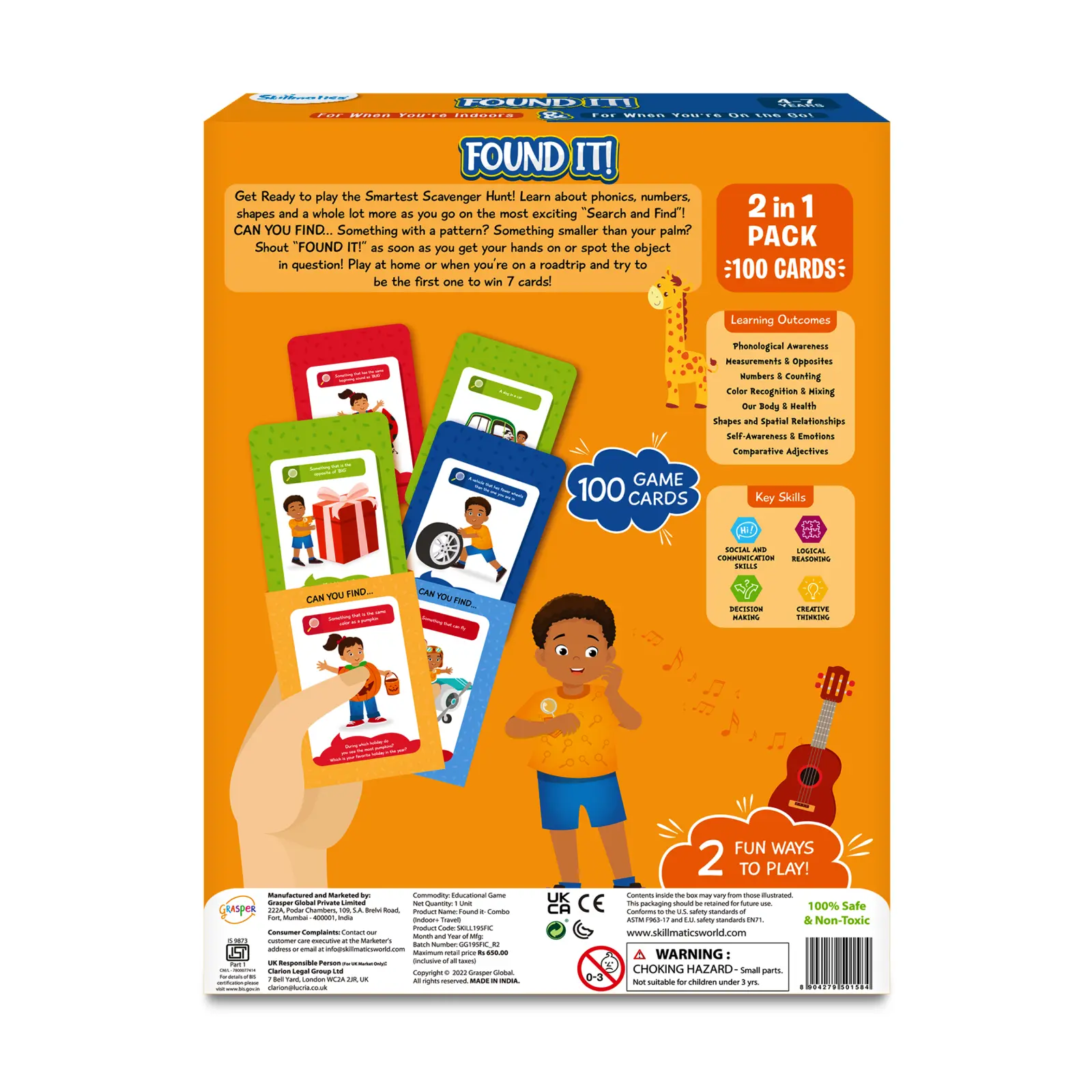Found It! Combo: Indoor + Travel (ages 4-7) - Image 9
