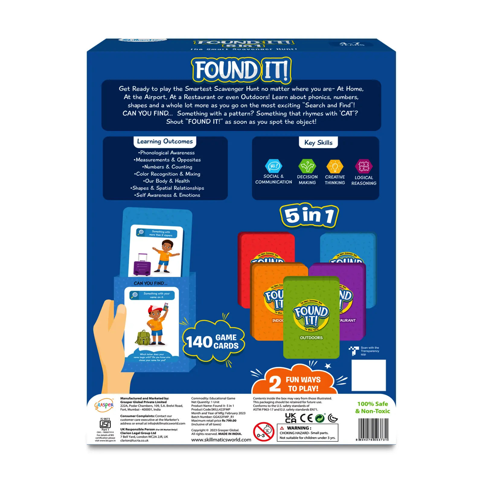Found it Megapack (5 in 1) | Smart Scavenger hunt (ages 4-7) - Image 9