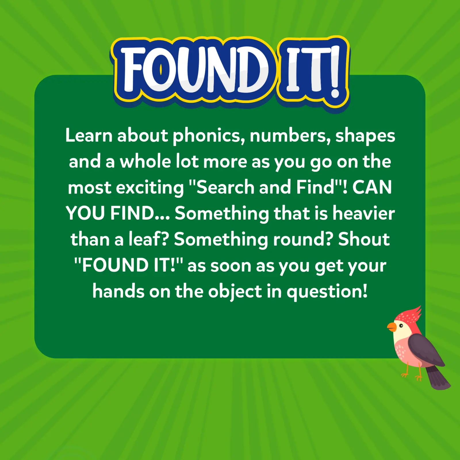 Found It! Outdoor Edition | Smart scavenger hunt (ages 4-7) - Image 7