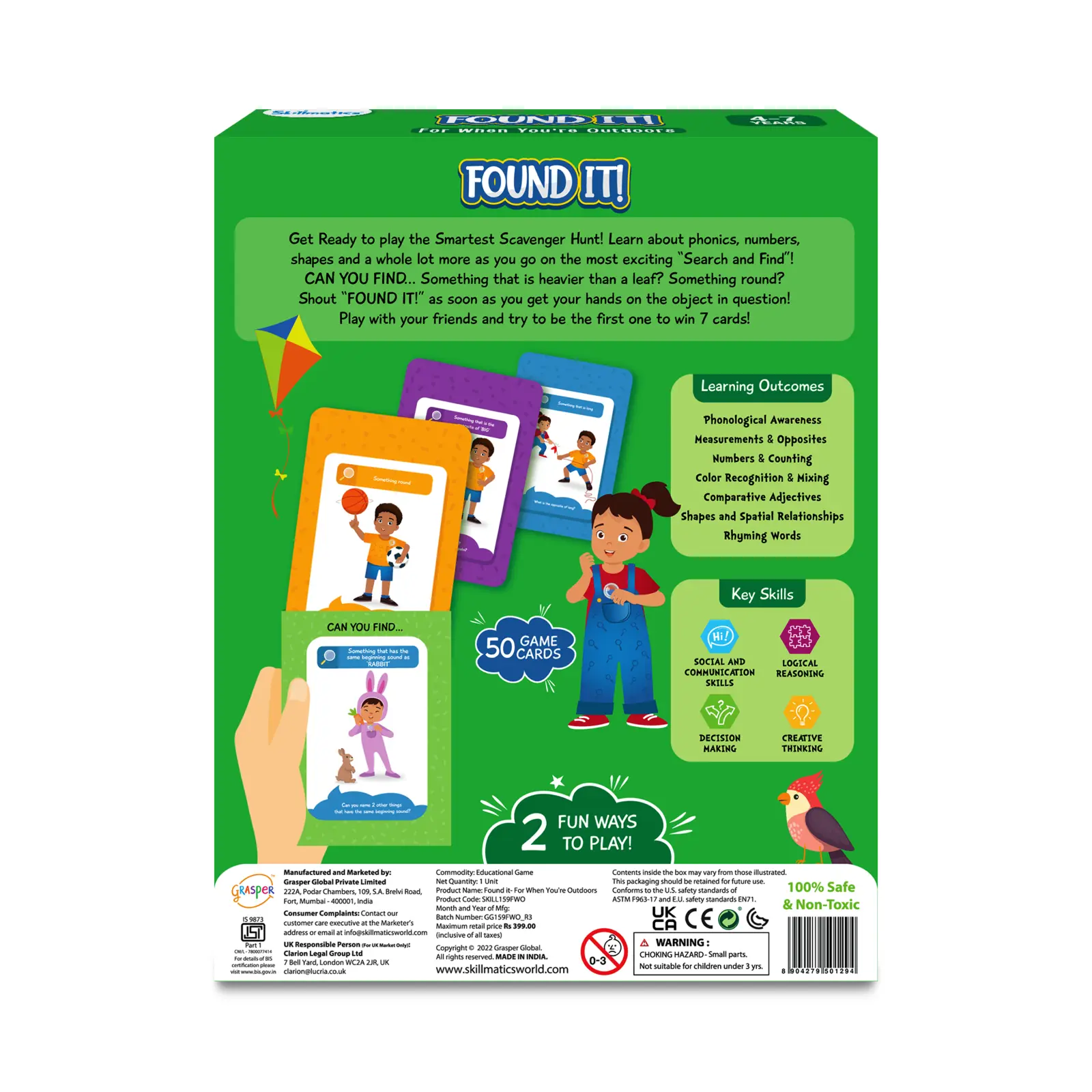 Found It! Outdoor Edition | Smart scavenger hunt (ages 4-7) - Image 8