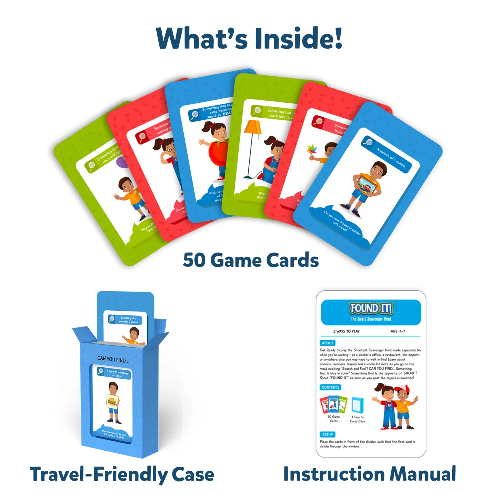 Found It! For When You're Waiting | Smart Scavenger Hunt Game (ages 4-7) - Image 3
