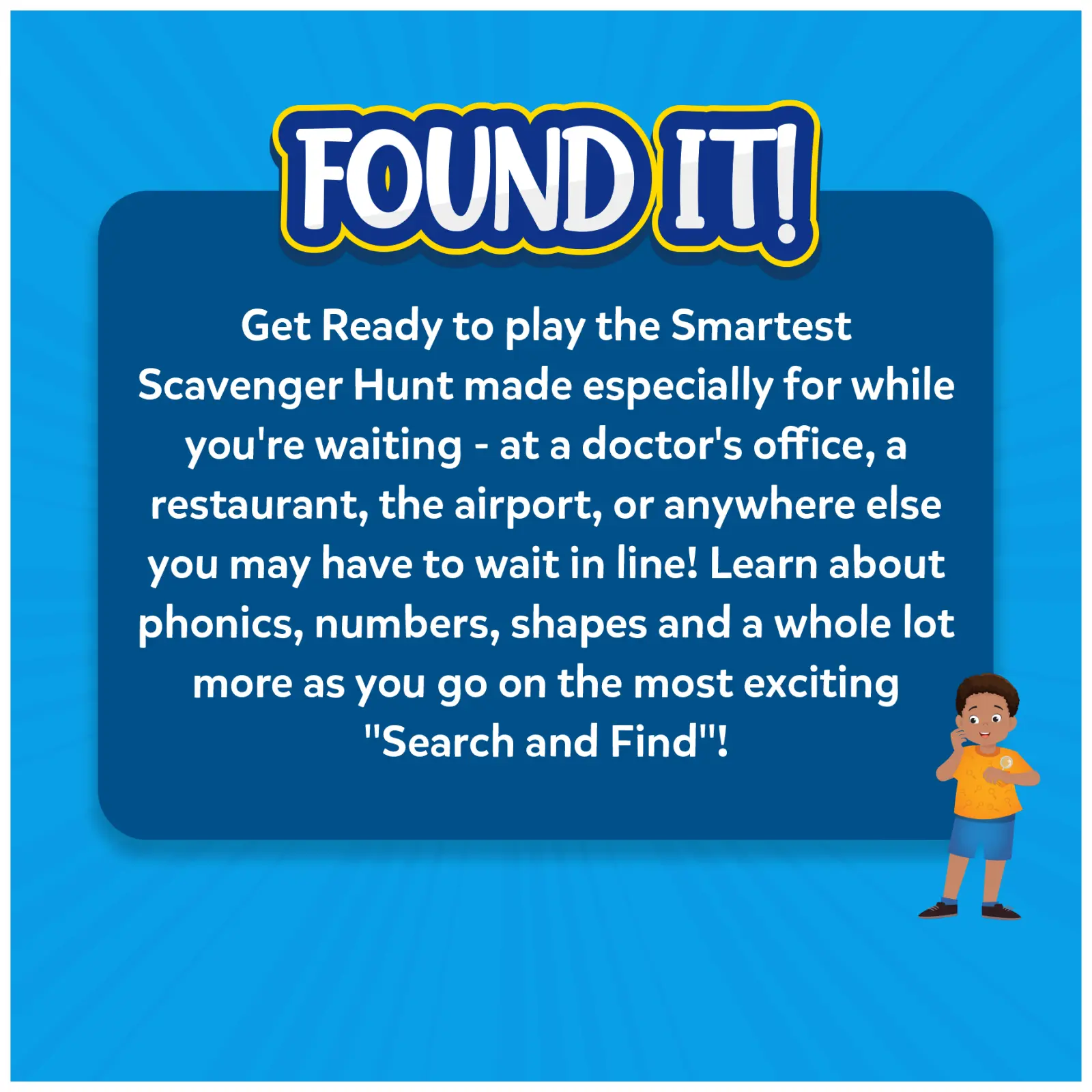 Found It! For When You're Waiting | Smart Scavenger Hunt Game (ages 4-7) - Image 8