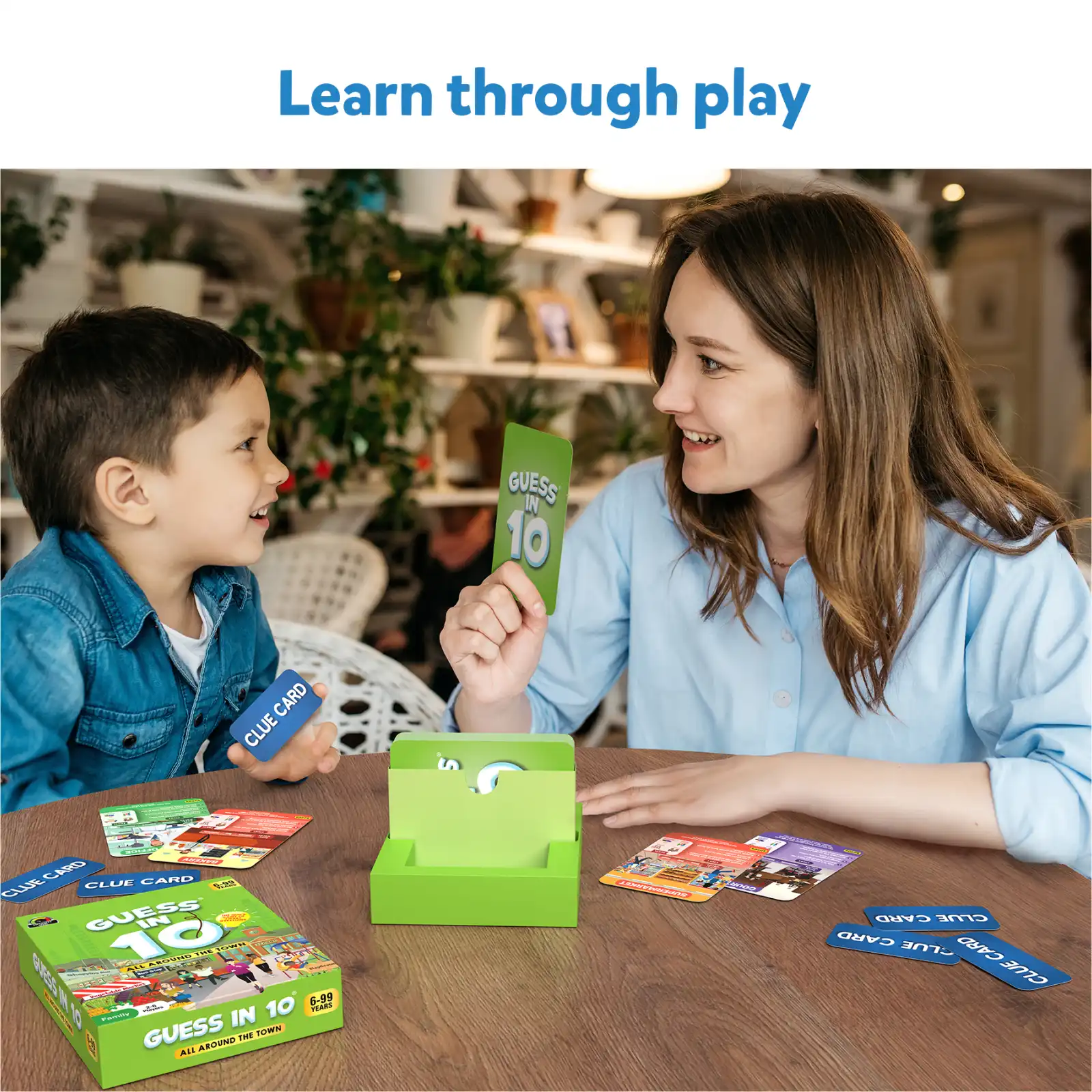 Guess in 10: All Around The Town | Trivia card game (ages 6+) - Image 4