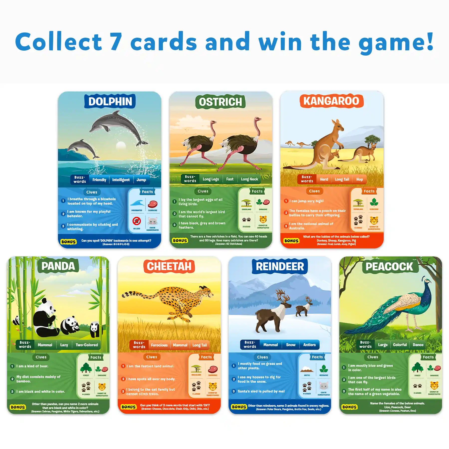Guess in 10: Animal Planet | Trivia card game (ages 6+) - Image 5