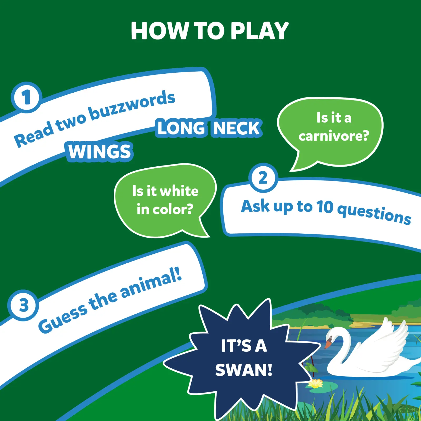 Guess in 10: Animal Planet Mega Pack | Trivia card game (ages 6+) - Image 3