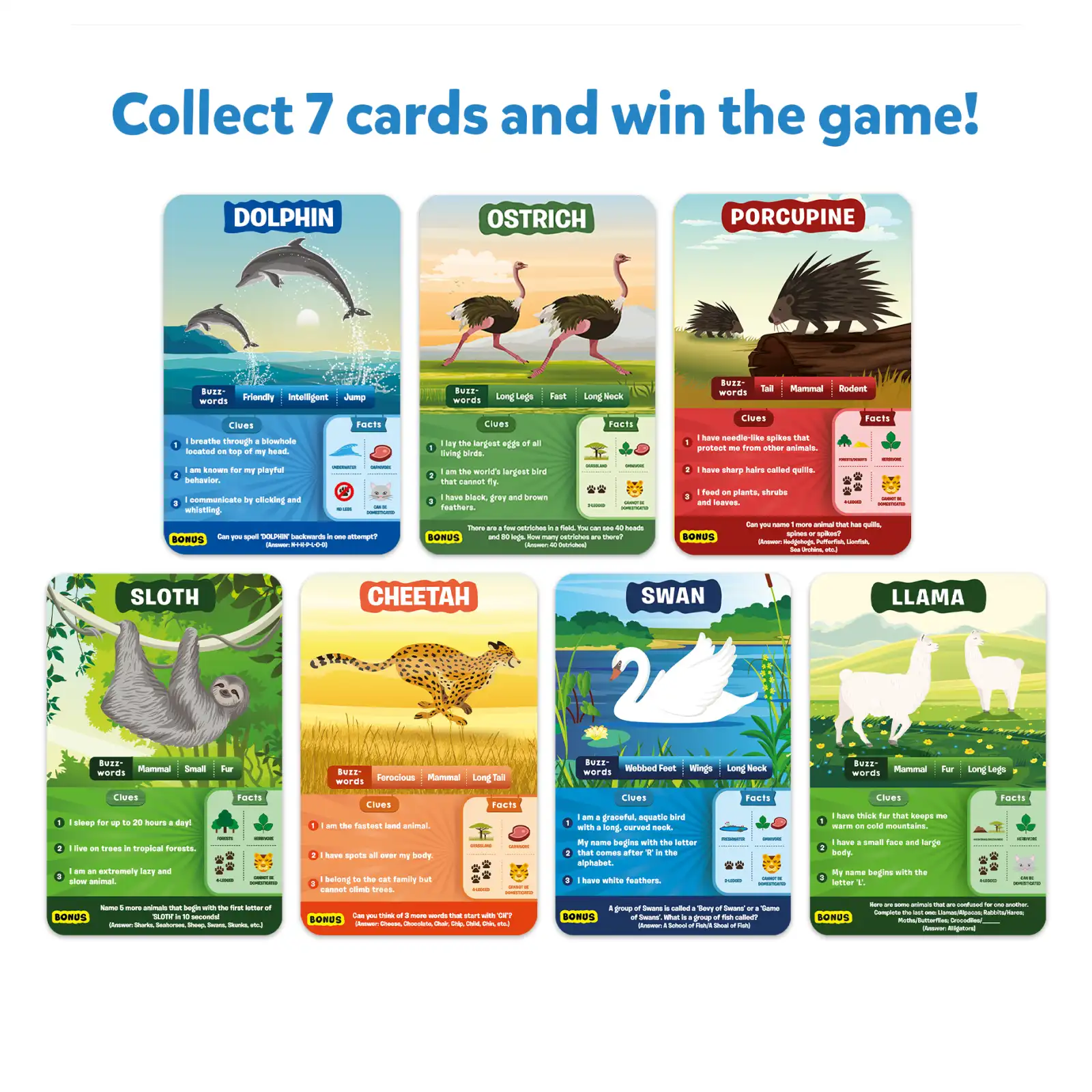 Guess in 10: Animal Planet Mega Pack | Trivia card game (ages 6+) - Image 4