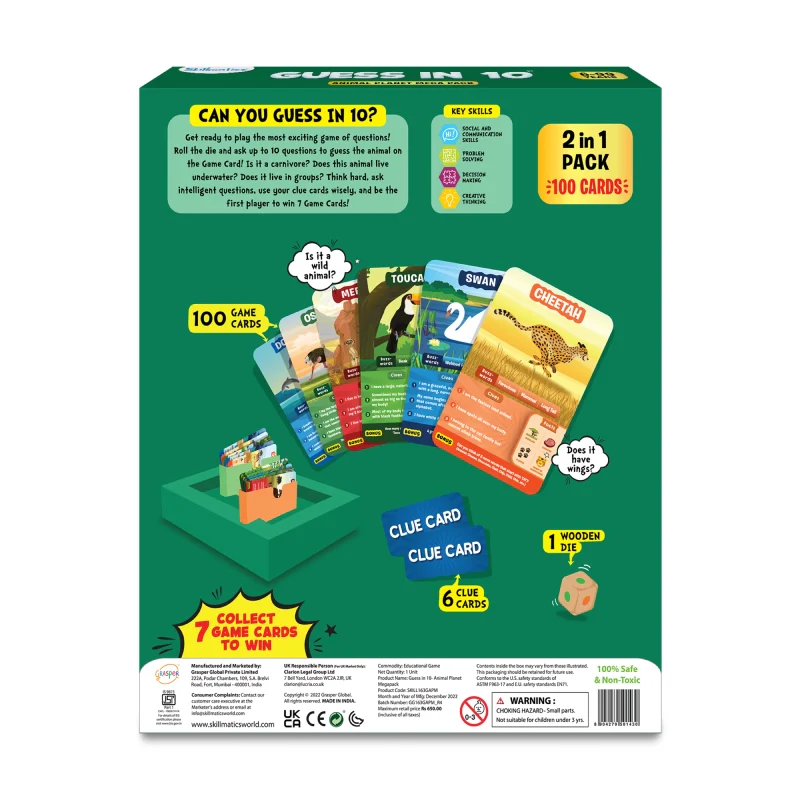 Guess in 10: Animal Planet Mega Pack | Trivia card game (ages 6+) - Image 8