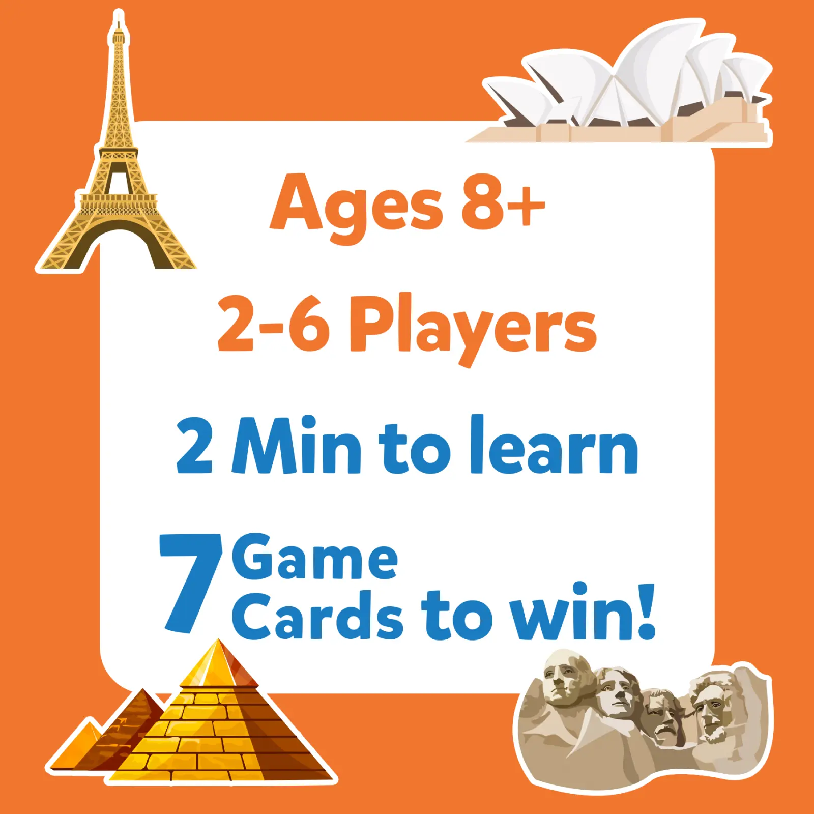 Guess in 10: Countries Of The World | Trivia card game (ages 8+) - Image 6