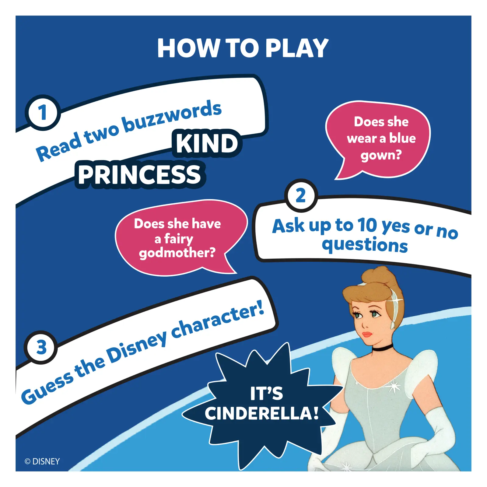 Guess in 10: Disney | Trivia card game (ages 6+) - Image 4