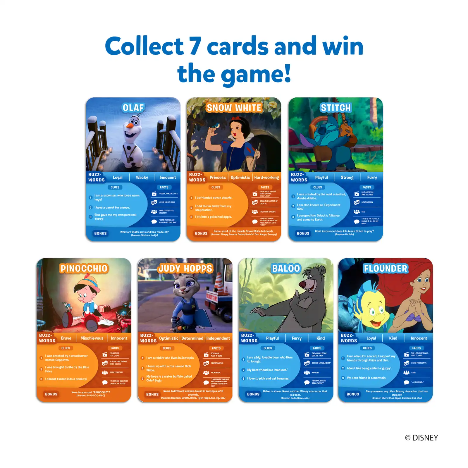 Guess in 10: Disney | Trivia card game (ages 6+) - Image 5