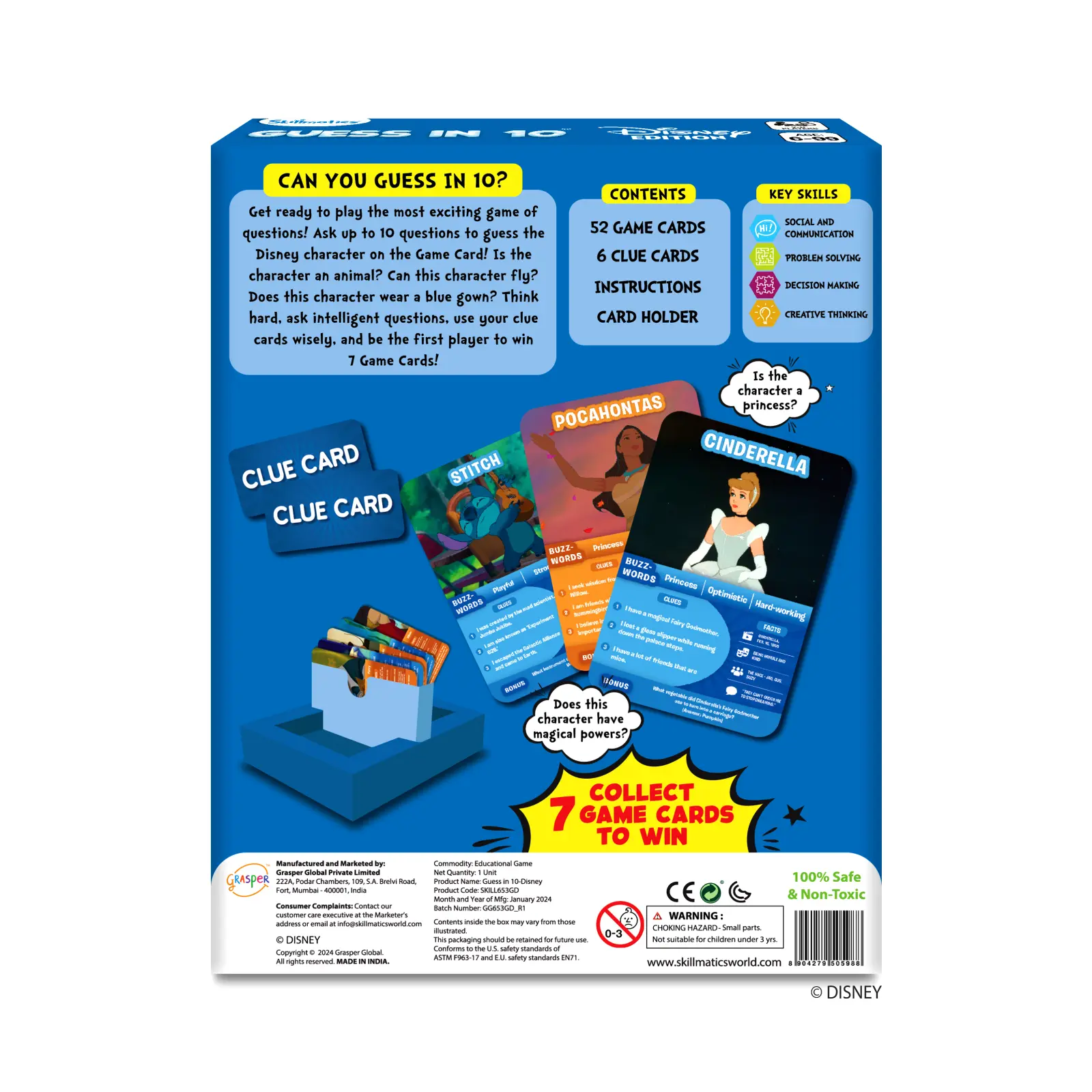 Guess in 10: Disney | Trivia card game (ages 6+) - Image 9