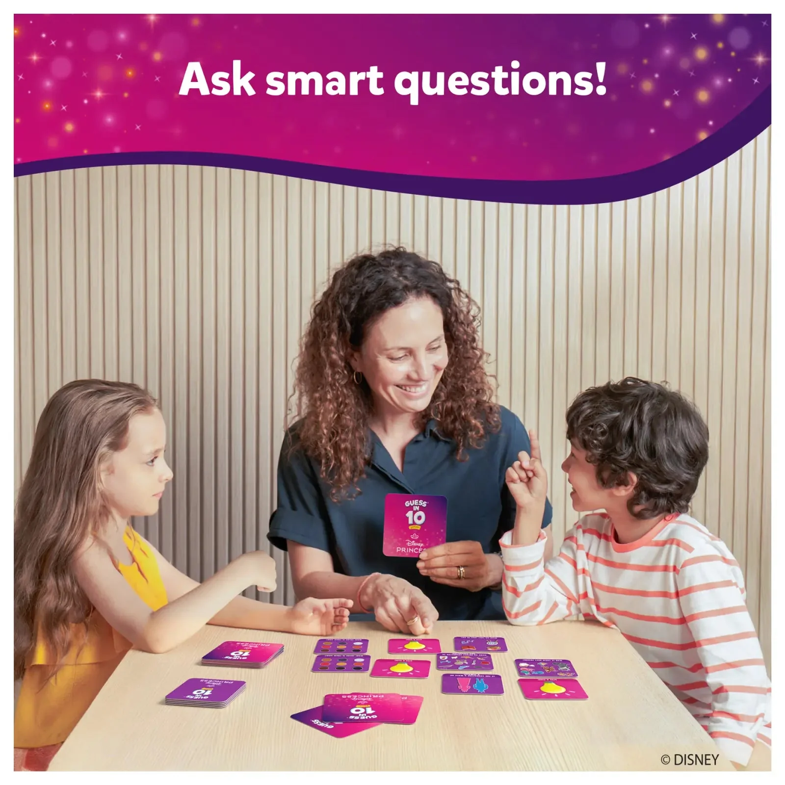 Guess in 10 Junior: Disney Princess  | Trivia card game (ages 3-6) - Image 6