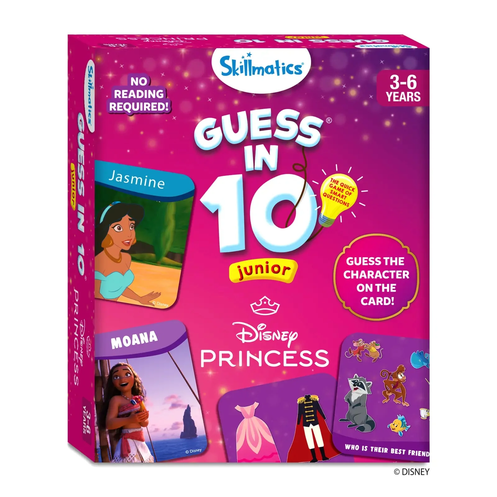 Guess in 10 Junior: Disney Princess  | Trivia card game (ages 3-6) - Image 9