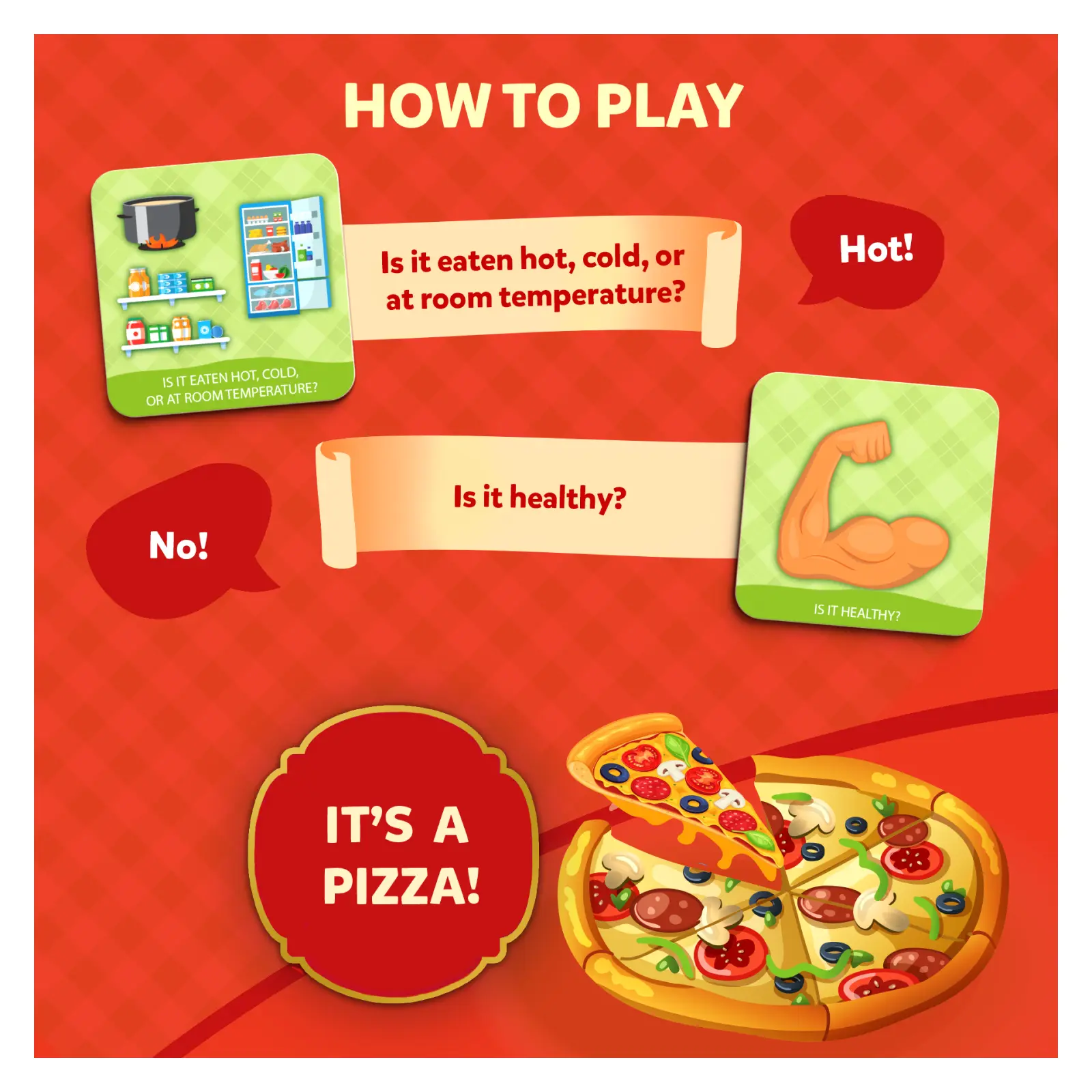 Guess in 10 Junior: Food We Eat! | Trivia card game (ages 3-6) - Image 3