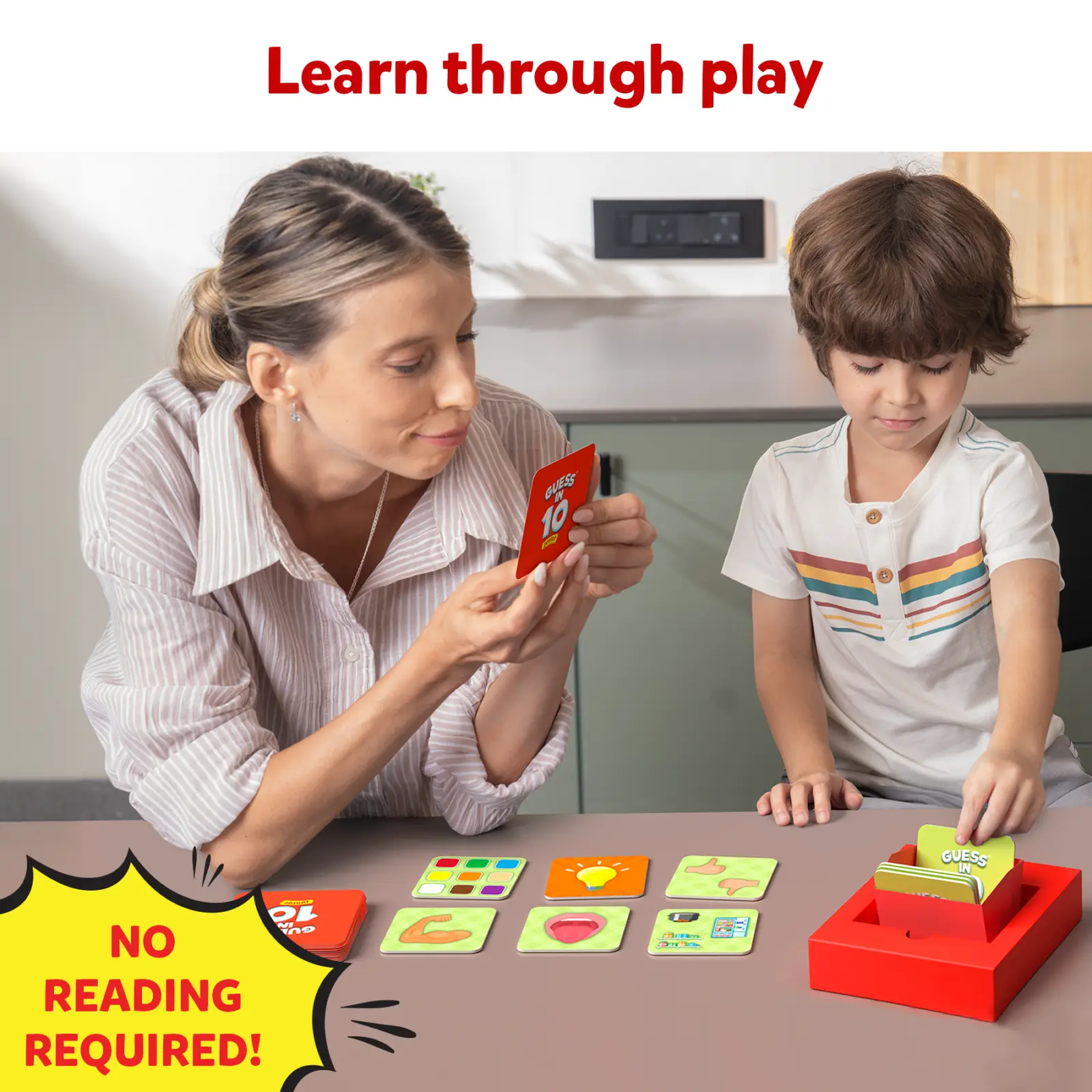Guess in 10 Junior: Food We Eat! | Trivia card game (ages 3-6) - Image 4