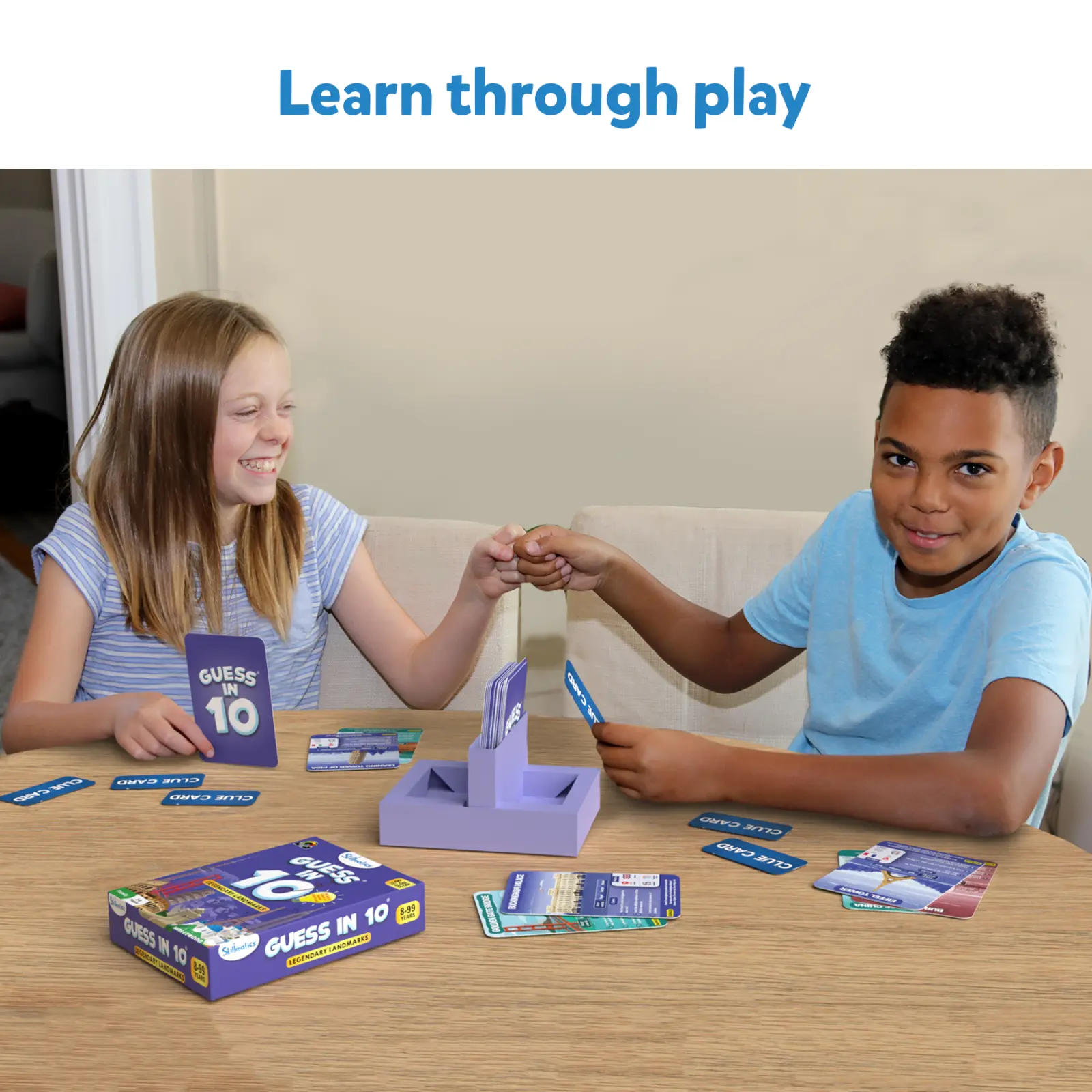 Guess in 10: Legendary Landmarks | Trivia card game (ages 8+) - Image 5