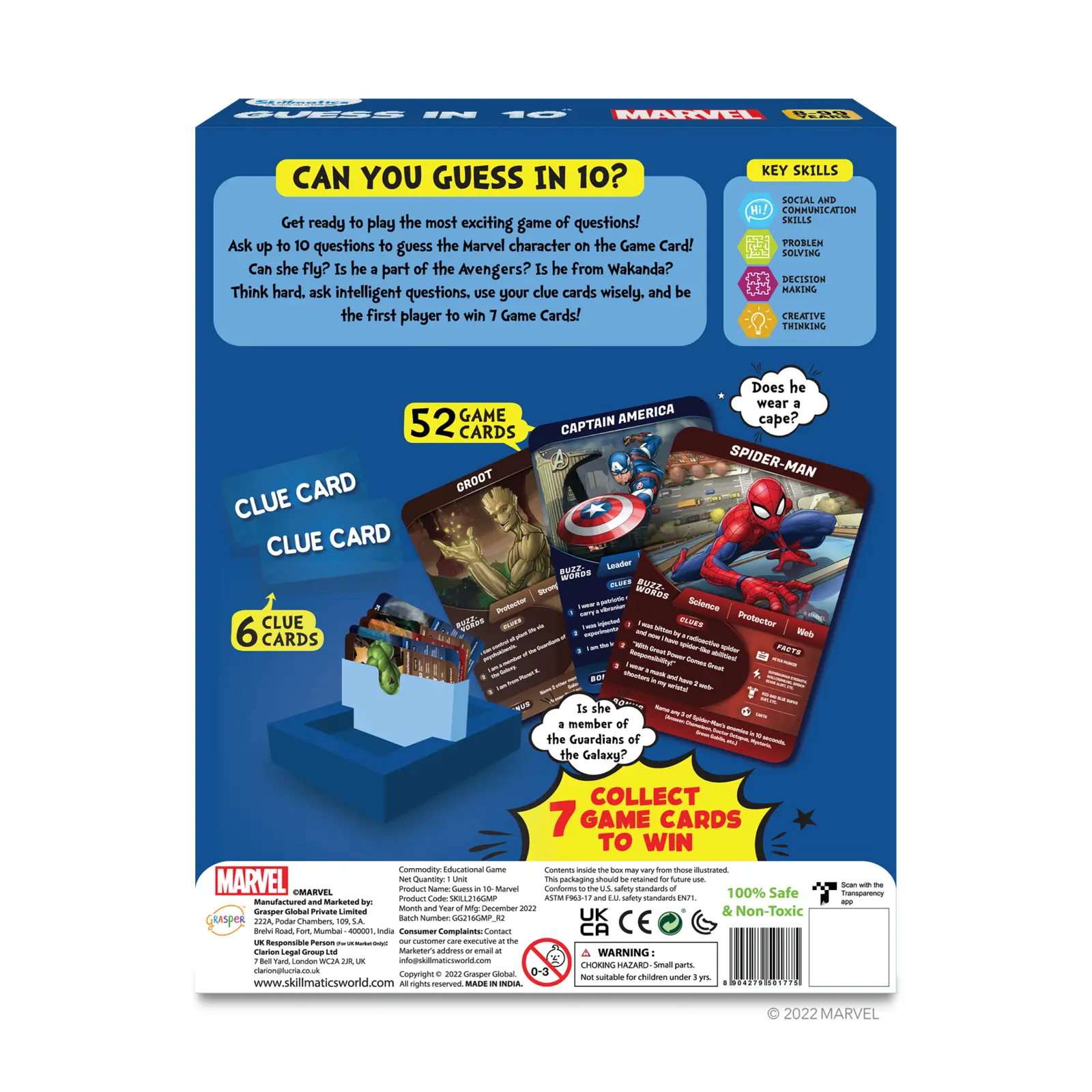 Guess in 10: Marvel | Trivia card game (ages 8+) - Image 10