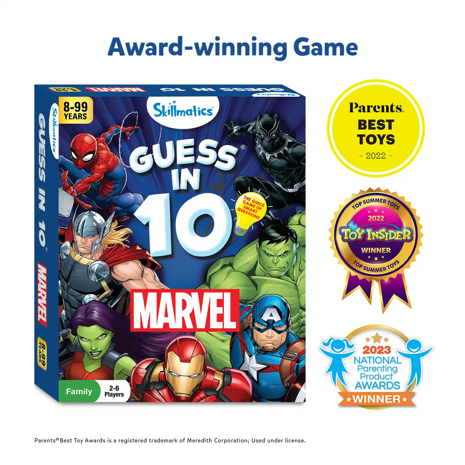 Guess in 10: Marvel | Trivia card game (ages 8+) - Image 4