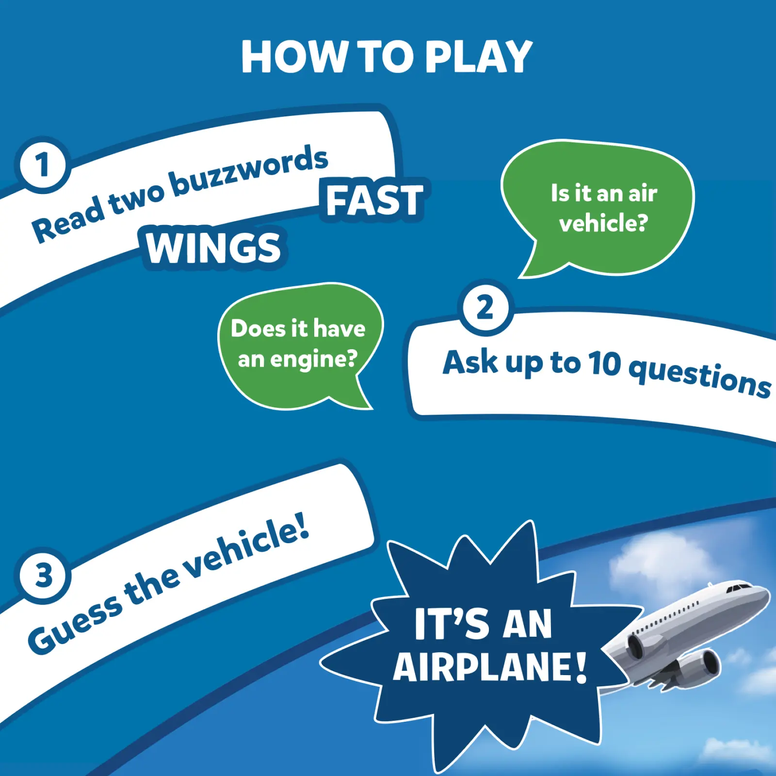 Guess in 10: Things That Go! | Trivia card game (ages 6+) - Image 3