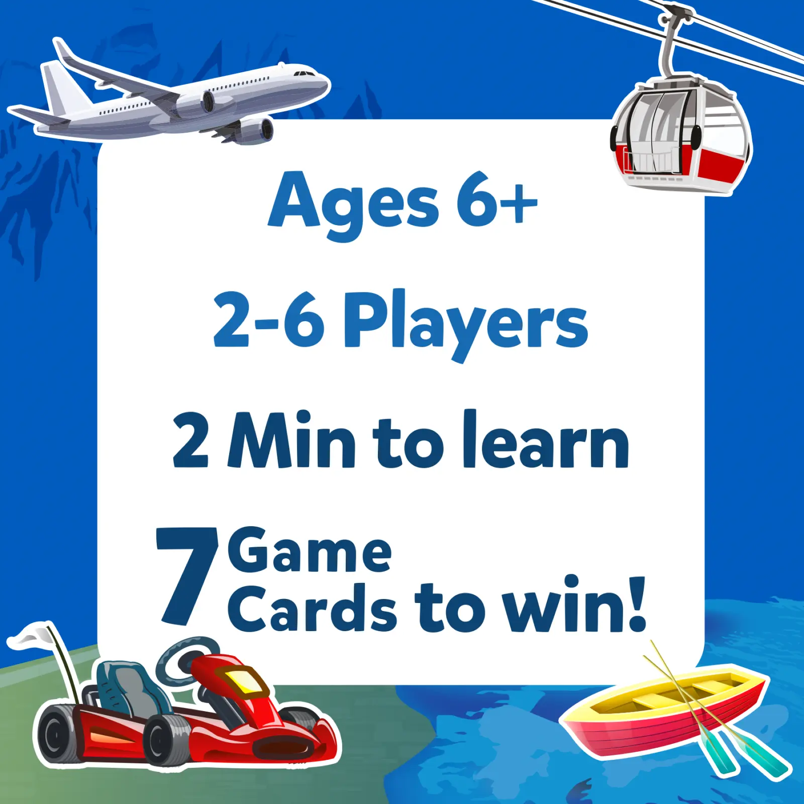 Guess in 10: Things That Go! | Trivia card game (ages 6+) - Image 6