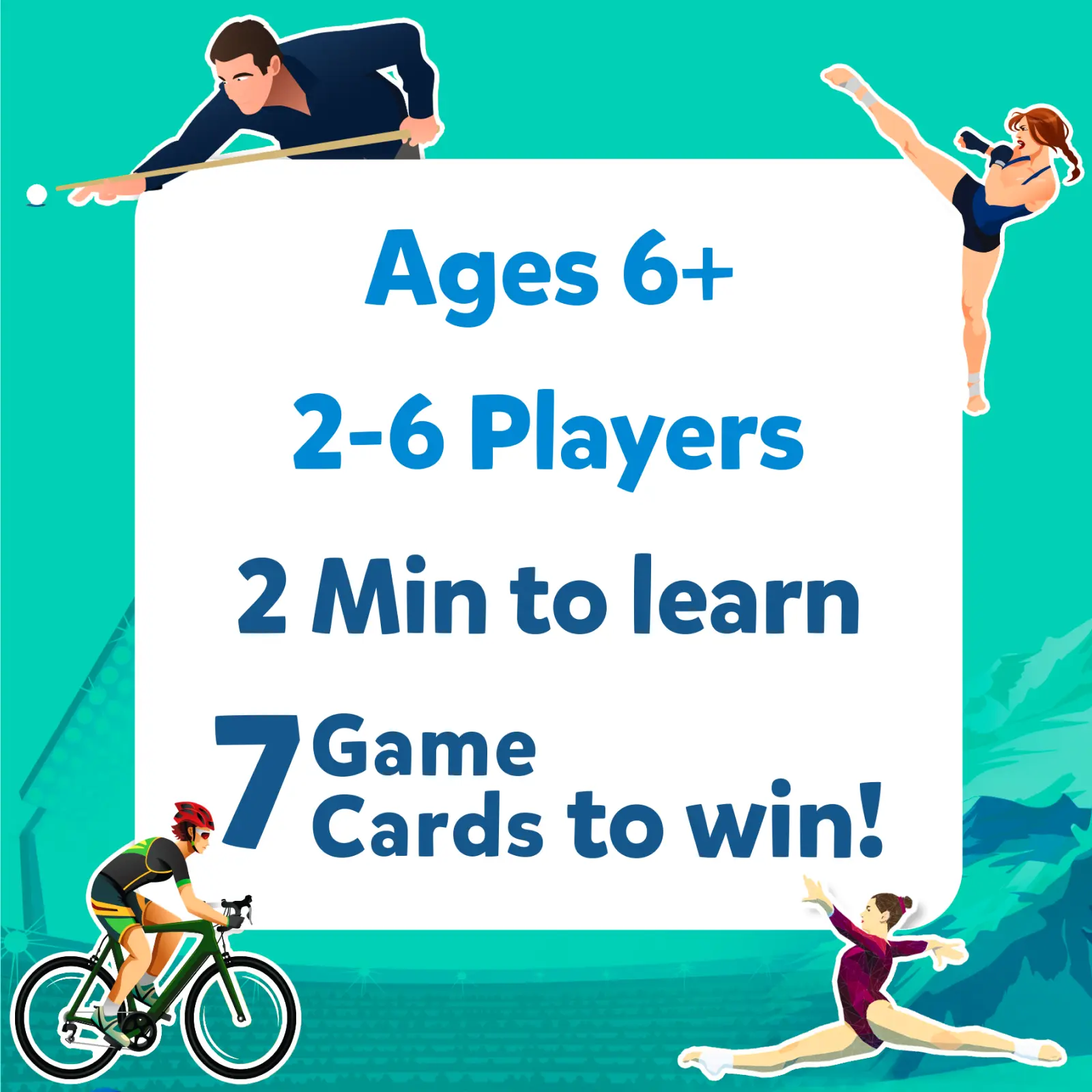 Guess in 10: World Of Sports | Trivia card game (ages 6+) - Image 6