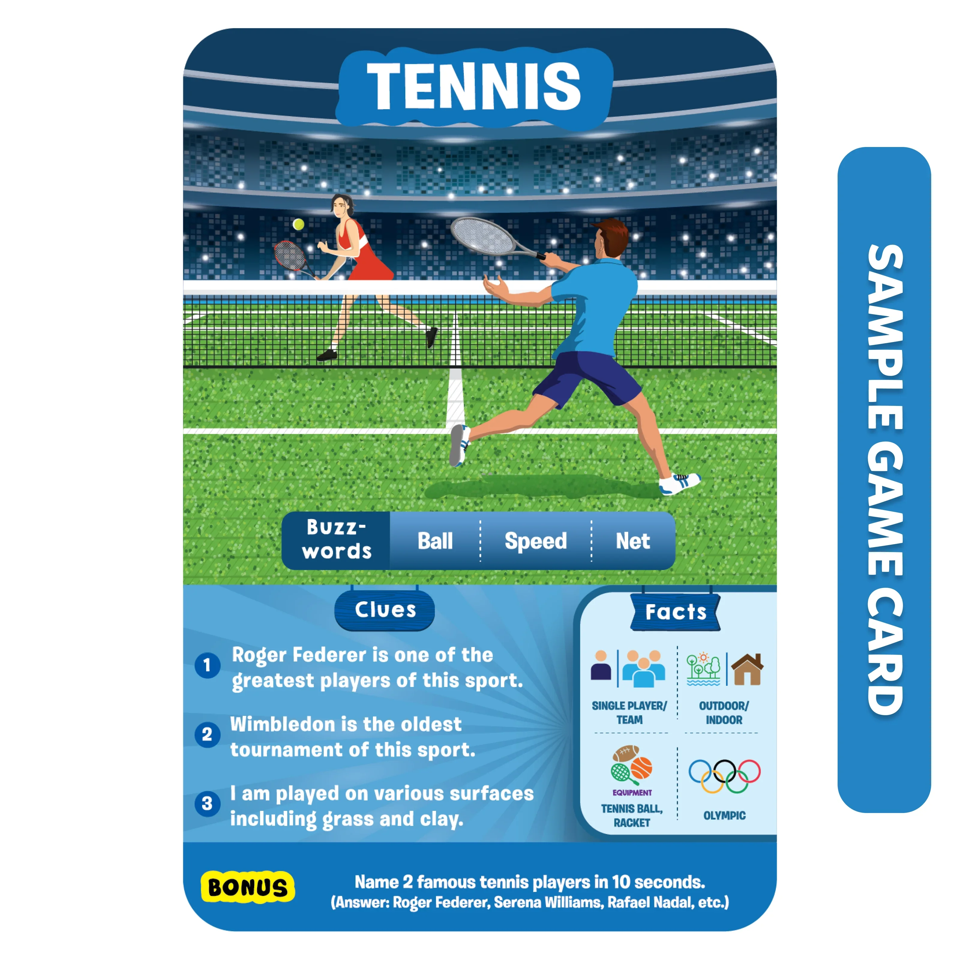 Guess in 10: World Of Sports | Trivia card game (ages 6+) - Image 7