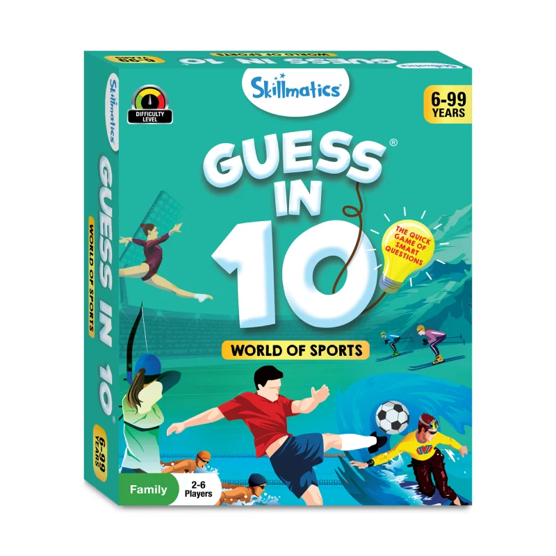 Guess in 10: World Of Sports | Trivia card game (ages 6+) - Image 9