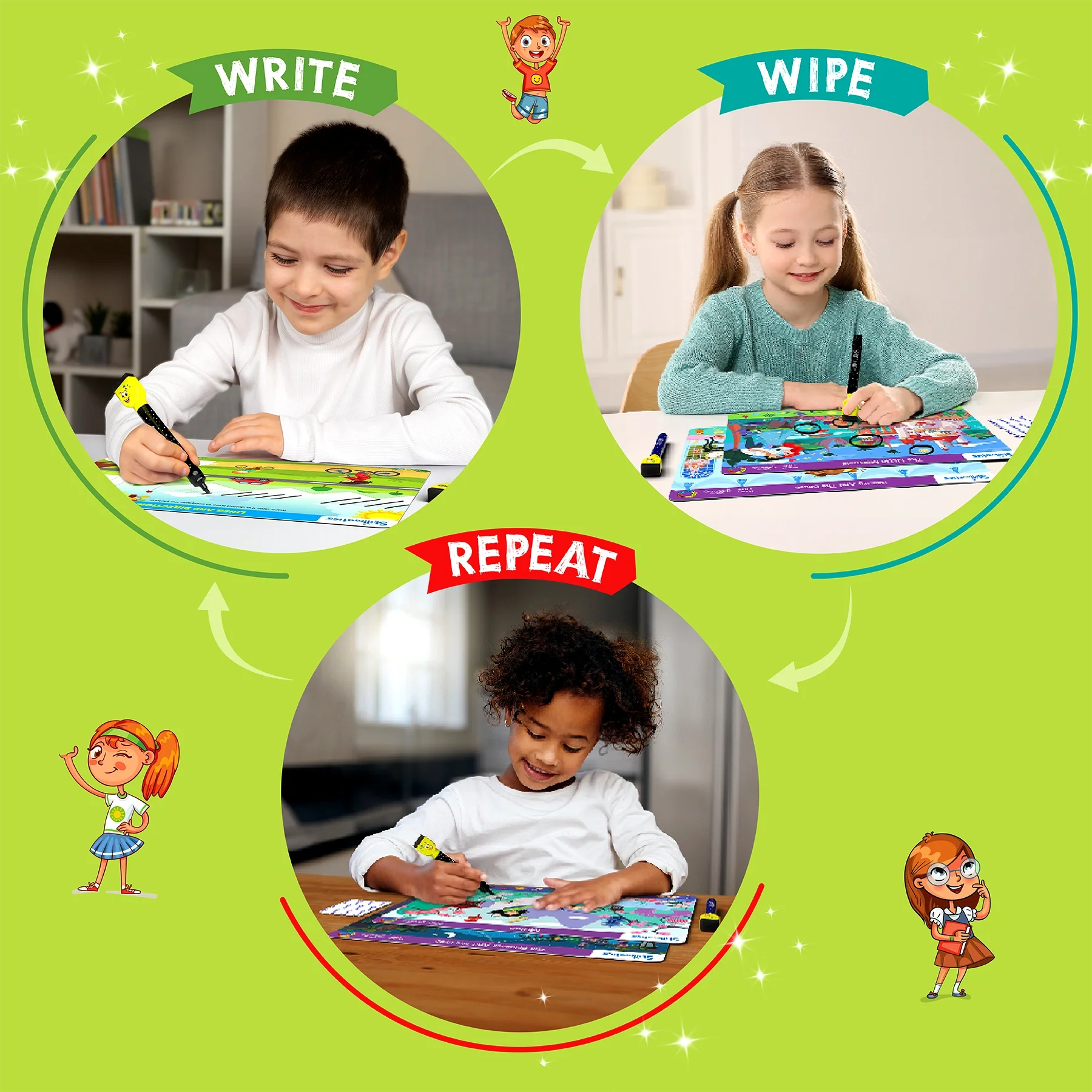 I Can Write | Reusable Activity Mats (ages 3-6) - Image 5