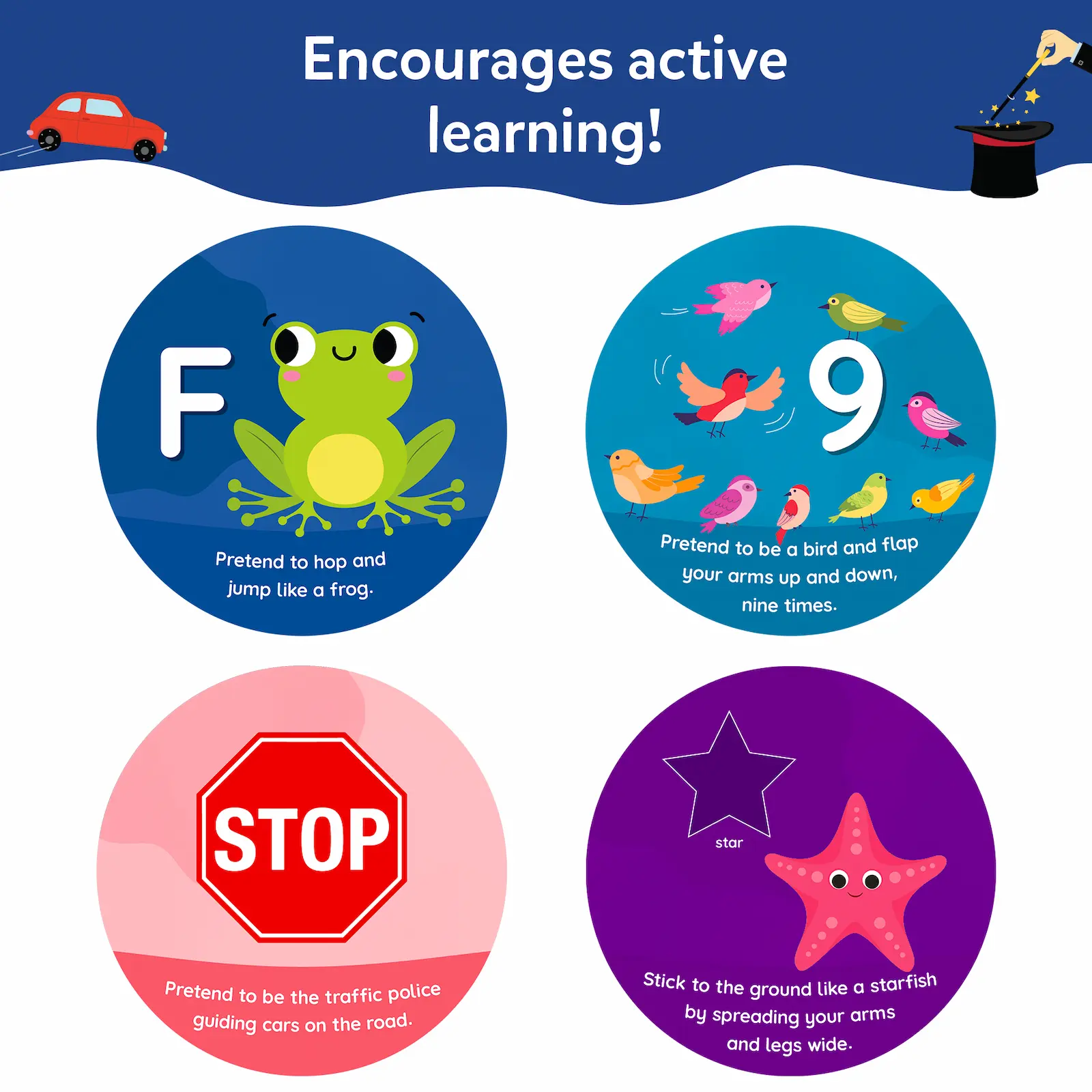 Jump and Learn - Flash Cards for Toddlers (ages 2-5) - Image 3