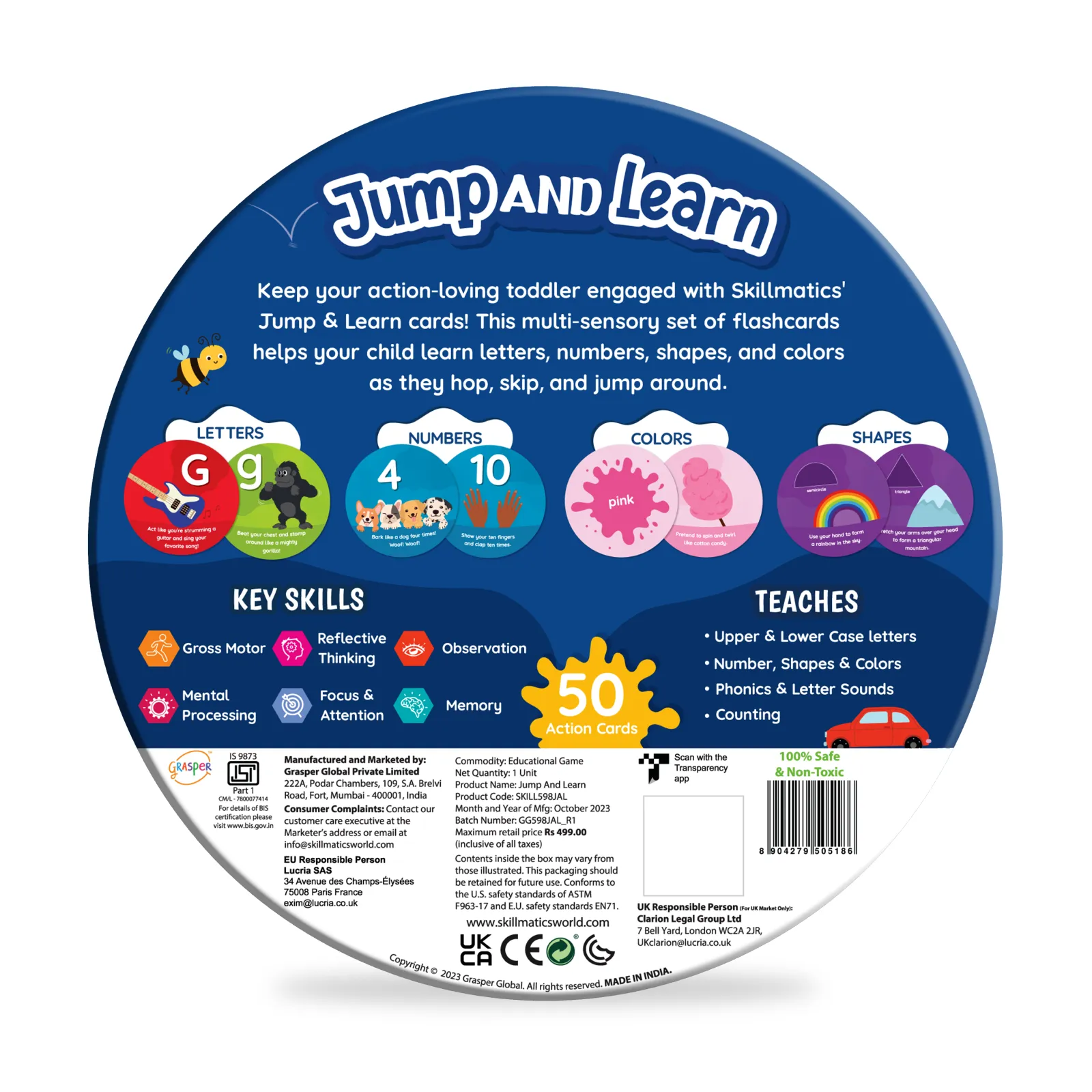 Jump and Learn - Flash Cards for Toddlers (ages 2-5) - Image 9