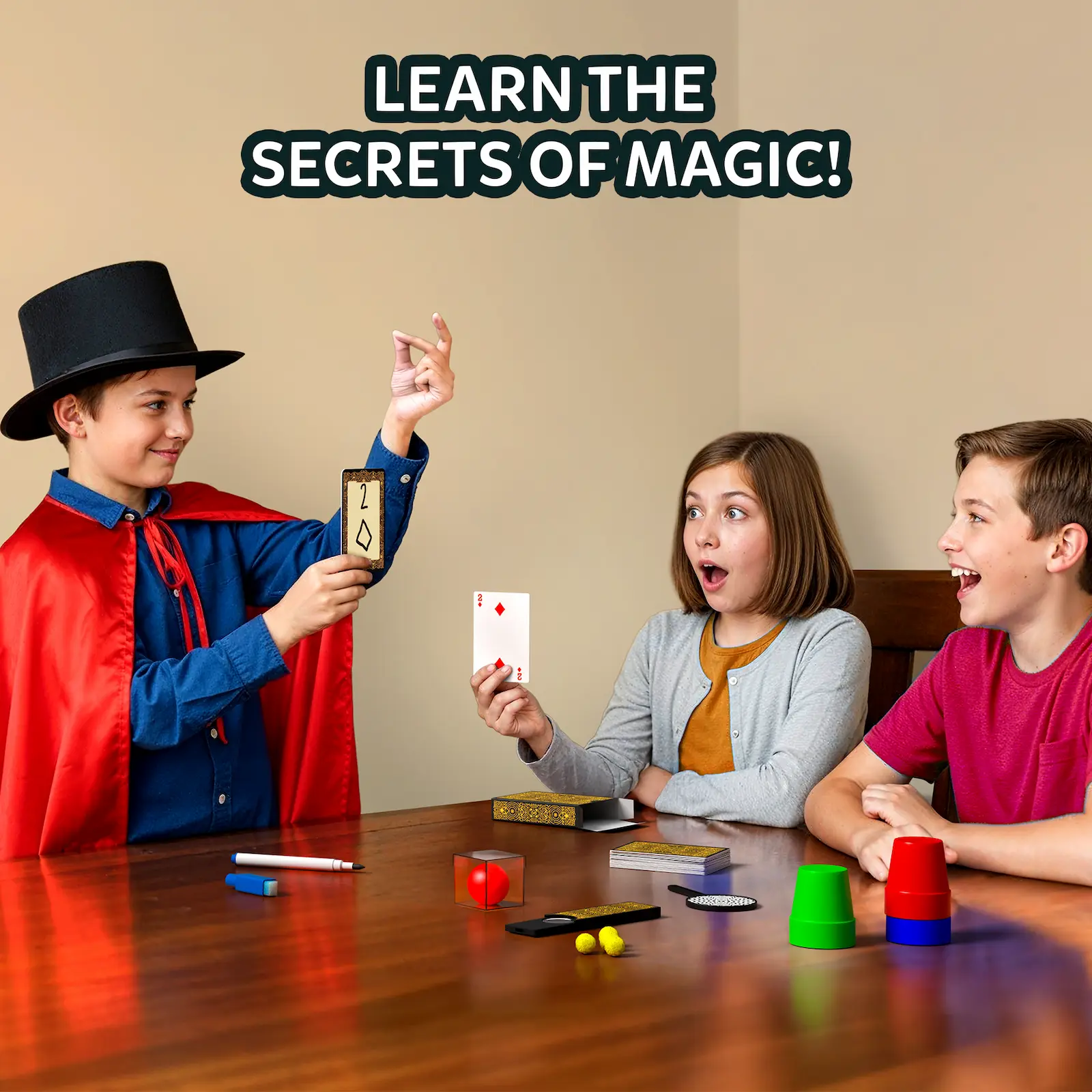 Magic - Classic | Tricks & Illusions Kit for Kids (ages 10+) - Image 4