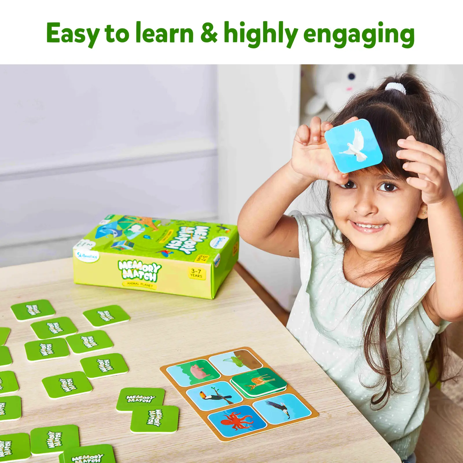 Memory Match: Animal Planet | Board Game (ages 3-7) - Image 5