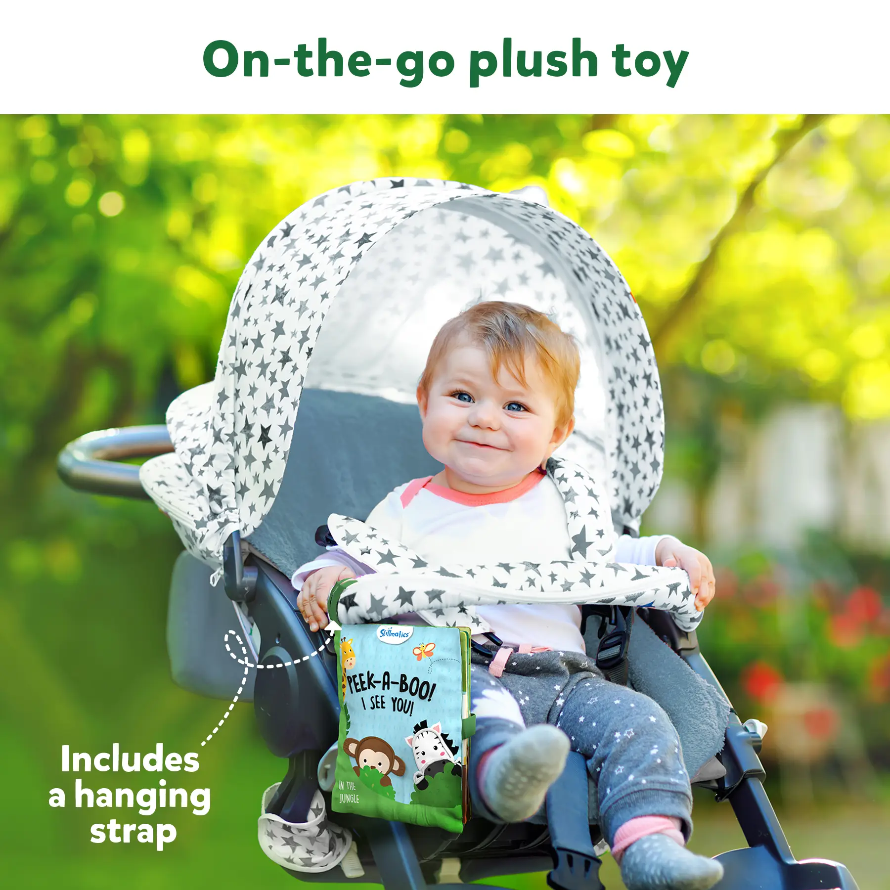 Peek-A-Boo: Jungle Theme | Interactive Soft Cloth Book (6 months+) - Image 5