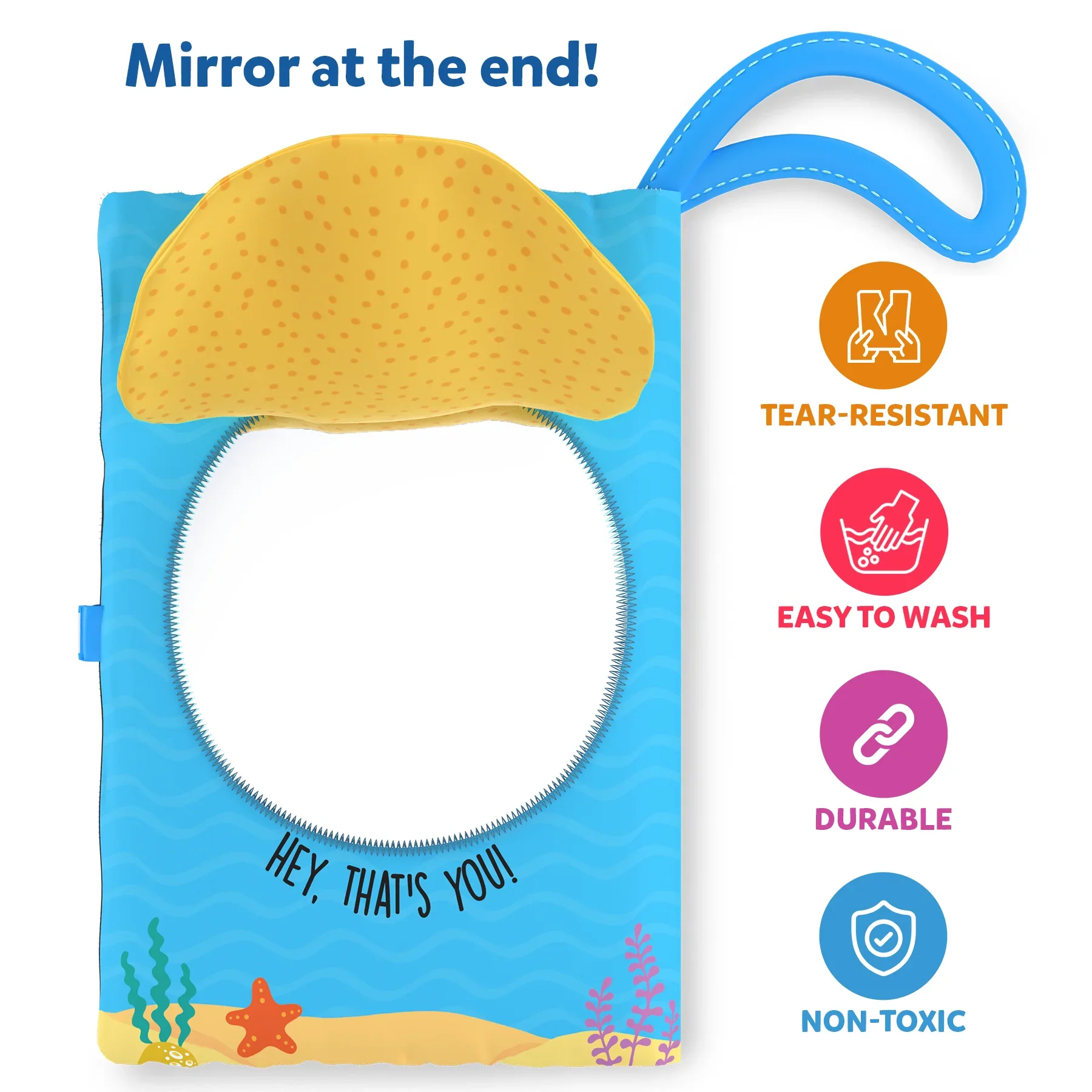 Peek-A-Boo : Underwater Animals | Interactive Cloth Book (6 months+) - Image 6