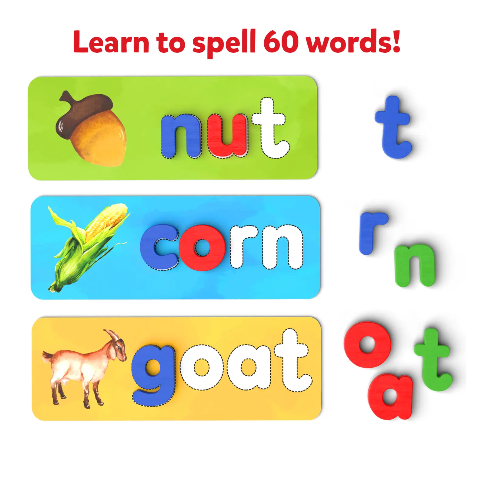Ready To Spell | Spelling game | Wooden boards (ages 4-7) - Image 4