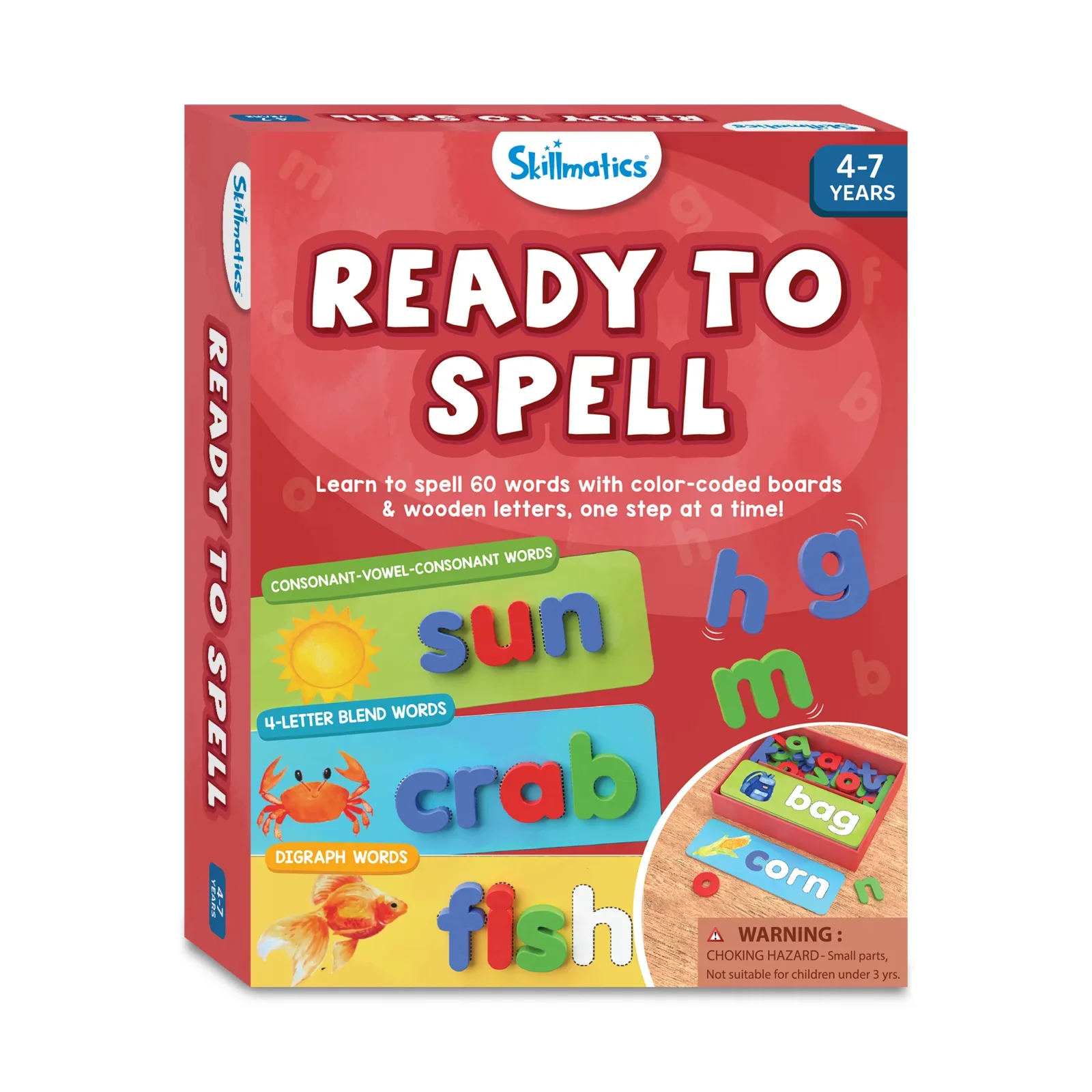 Ready To Spell | Spelling game | Wooden boards (ages 4-7) - Image 9