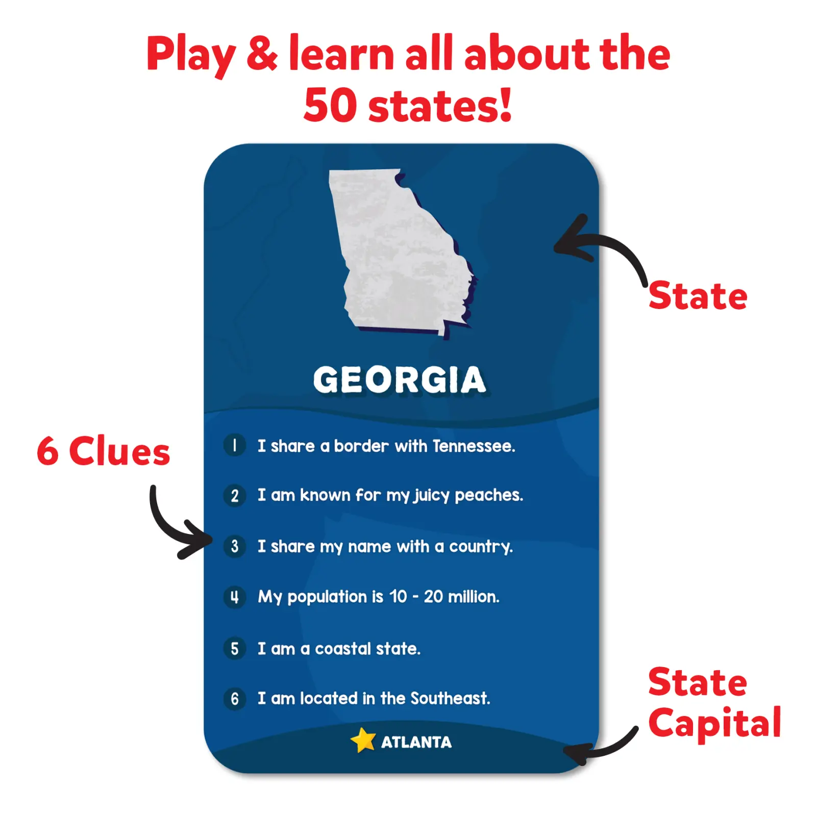 Scout it Out: The 50 States | Trivia Board Game (ages 7+) - Image 6