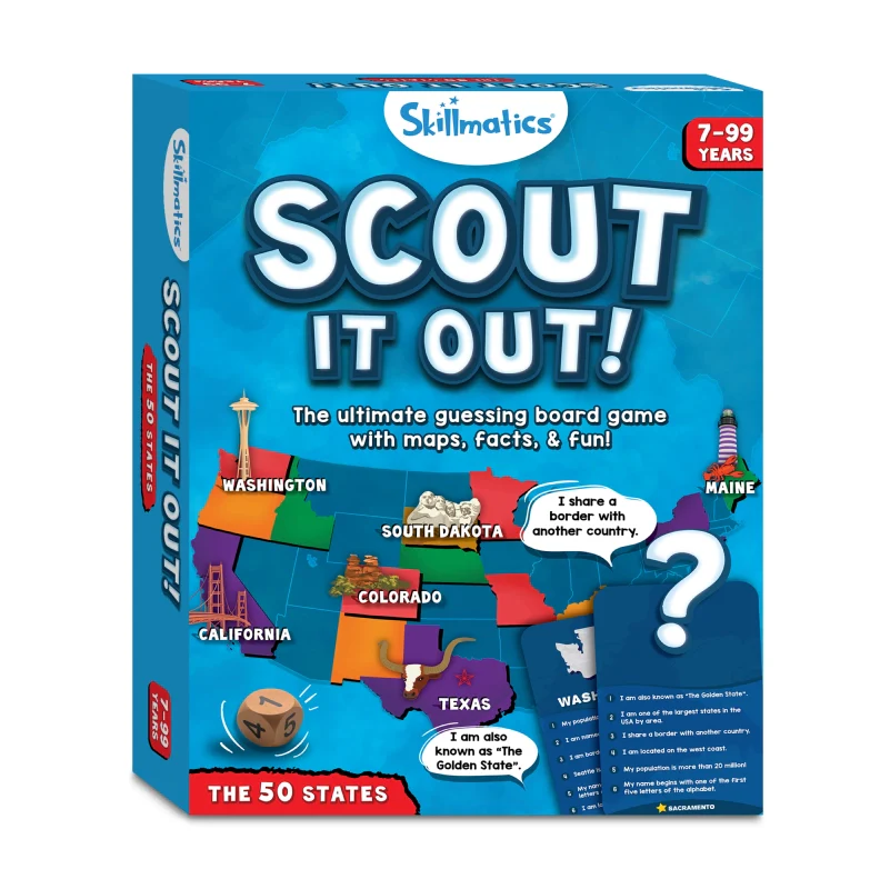 Scout it Out: The 50 States | Trivia Board Game (ages 7+) - Image 9