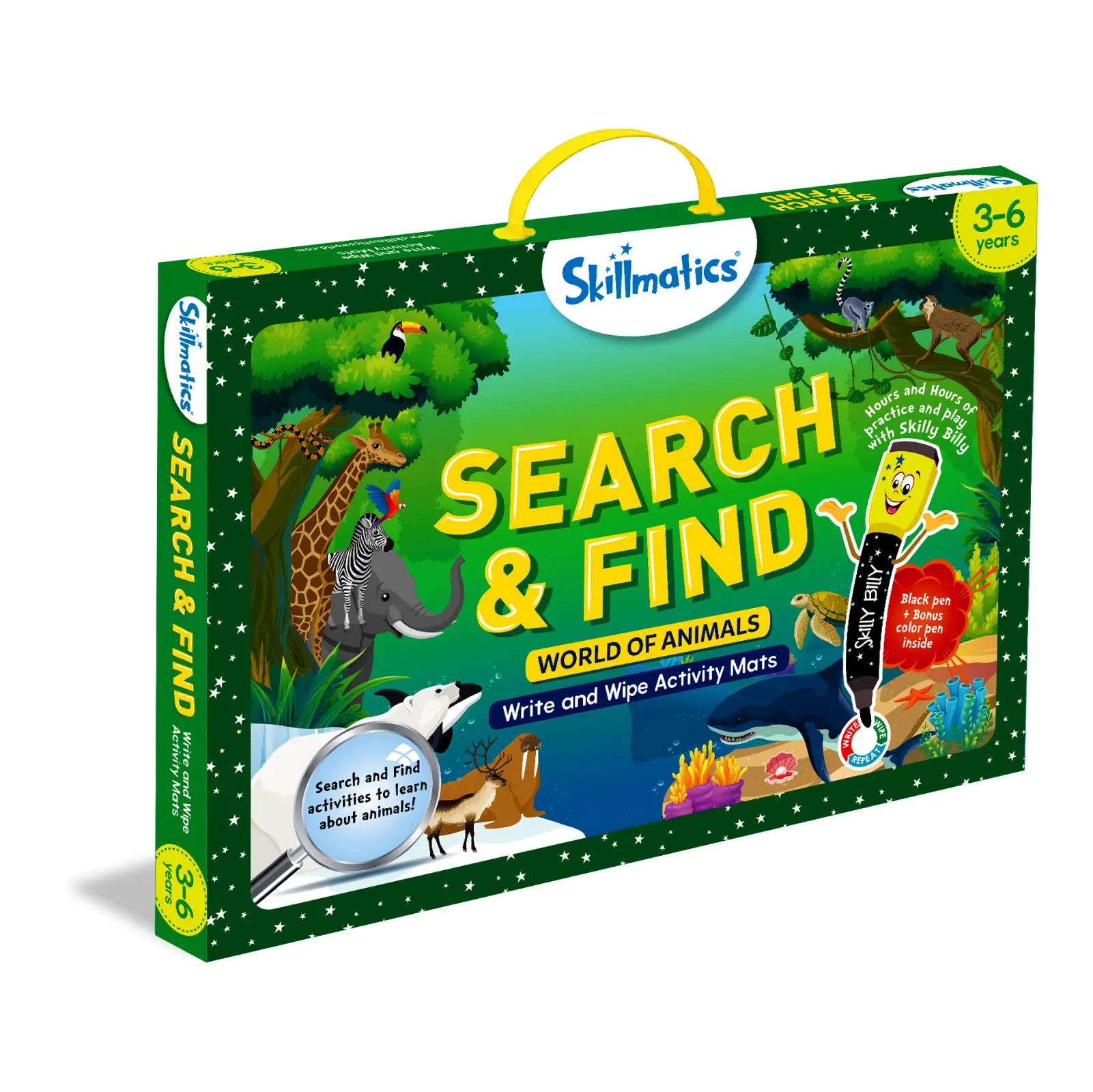 Search and Find: World of Animals | Reusable Activity Mats (ages 3-6) - Image 7