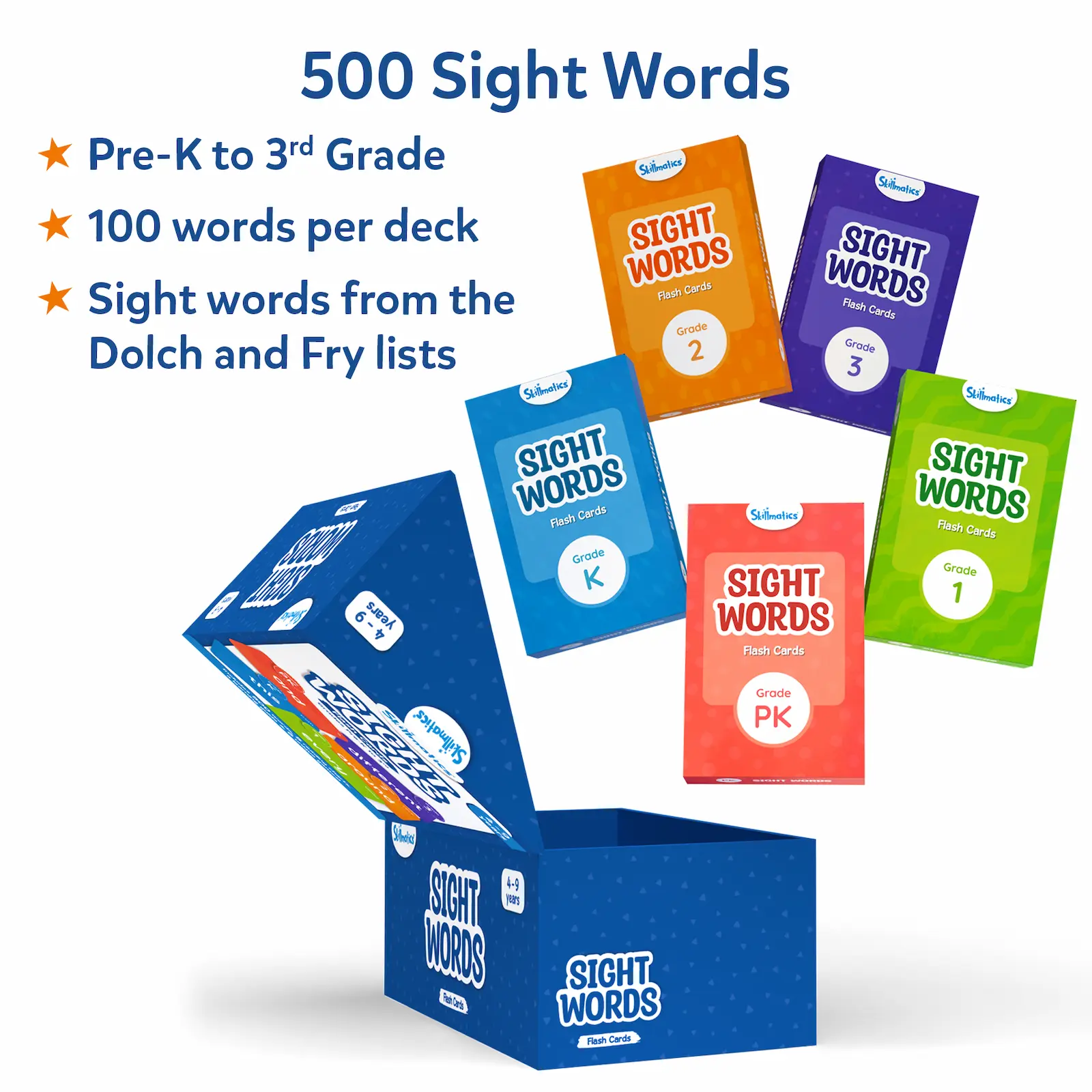Sight Words | Flash Cards (ages 4-9) - Image 3