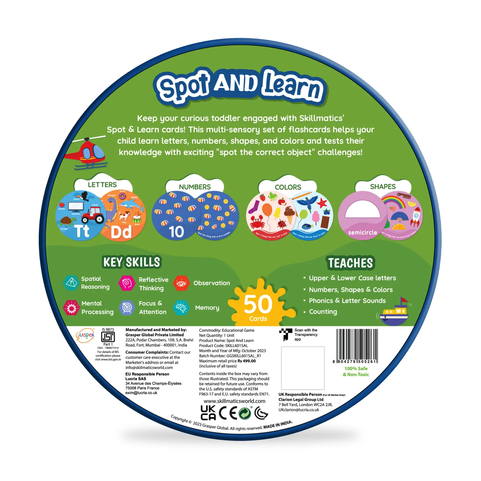 Spot and Learn - Flash Cards for Toddlers (ages 2-5) - Image 9