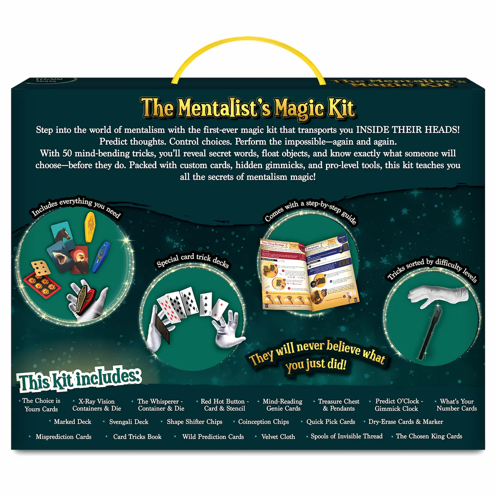The Mentalist's Magic Kit | Tricks & Illusions Kit for Kids (ages 10+) - Image 10